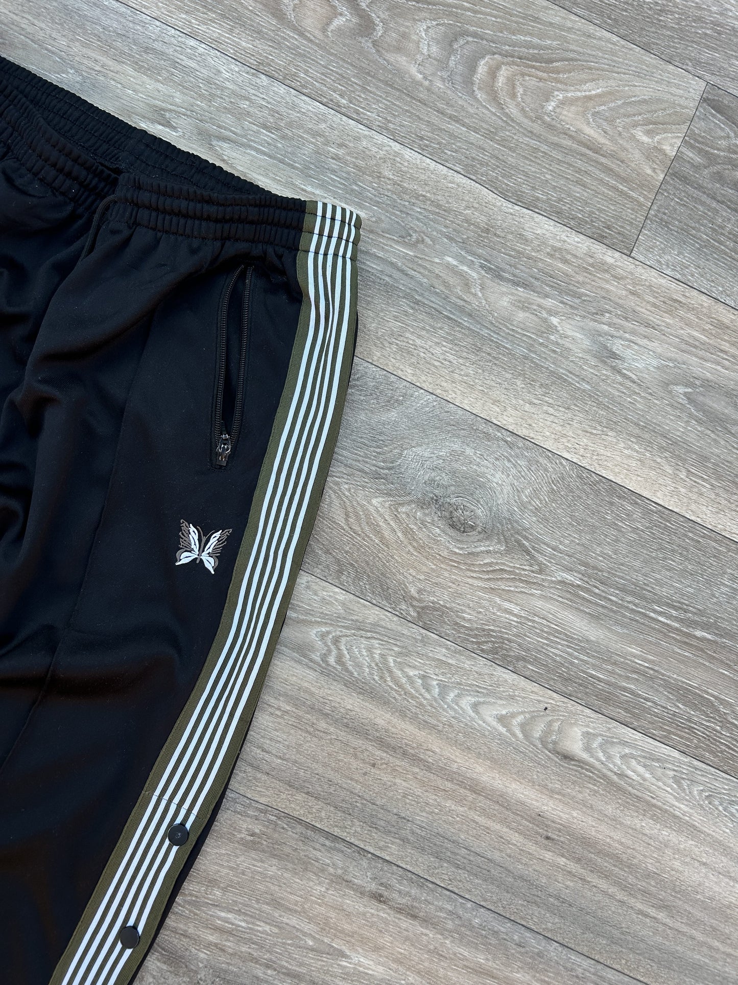 Needles logo track pants
