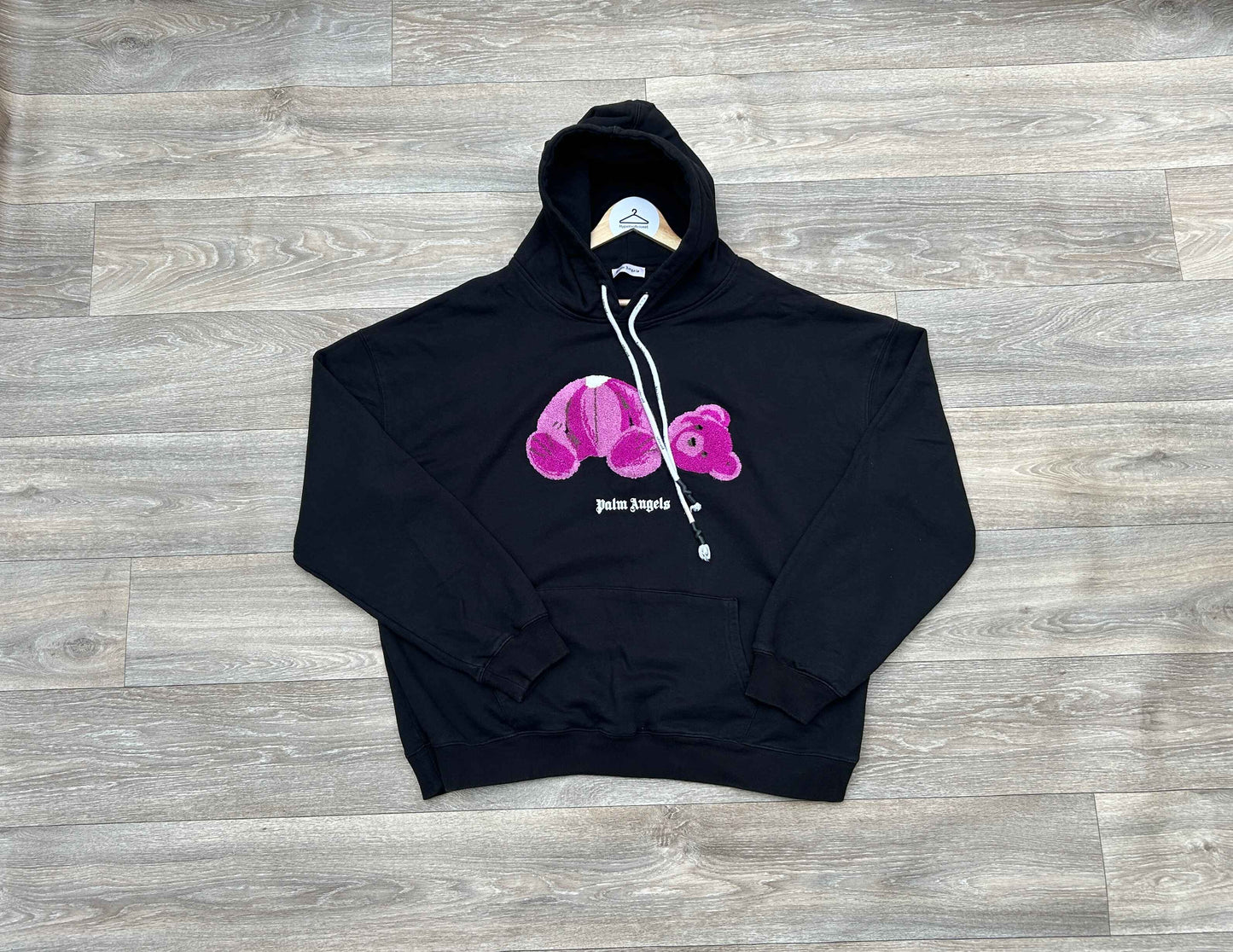 Palm Angels bear logo hoodie