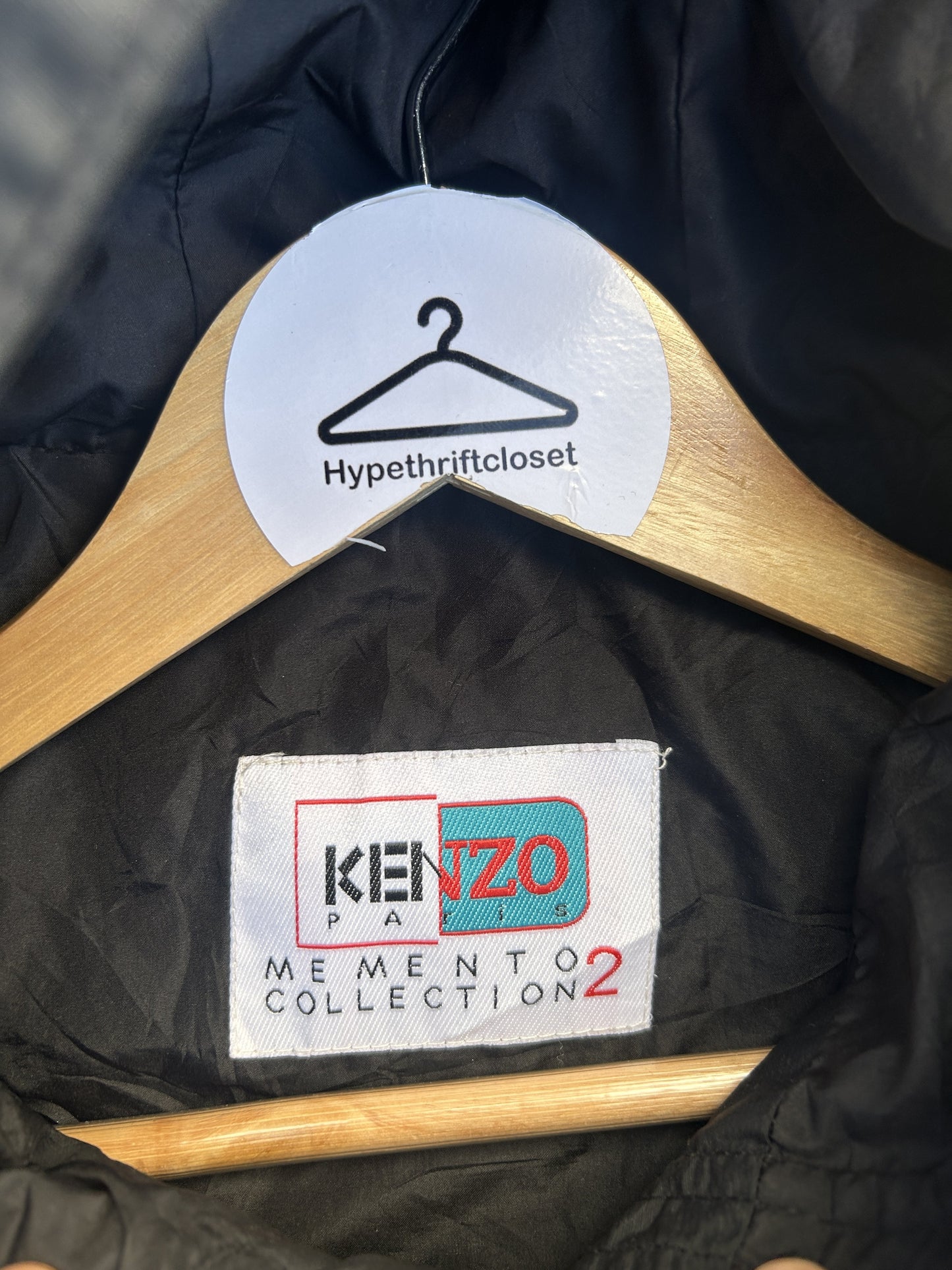 Kenzo logo print jacket