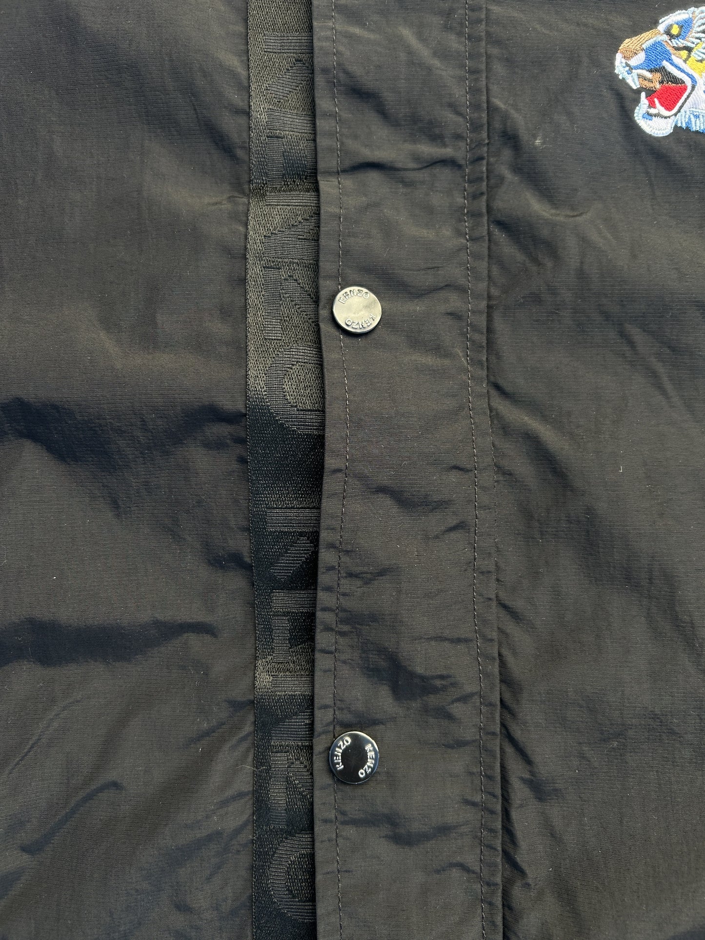 Kenzo logo print jacket