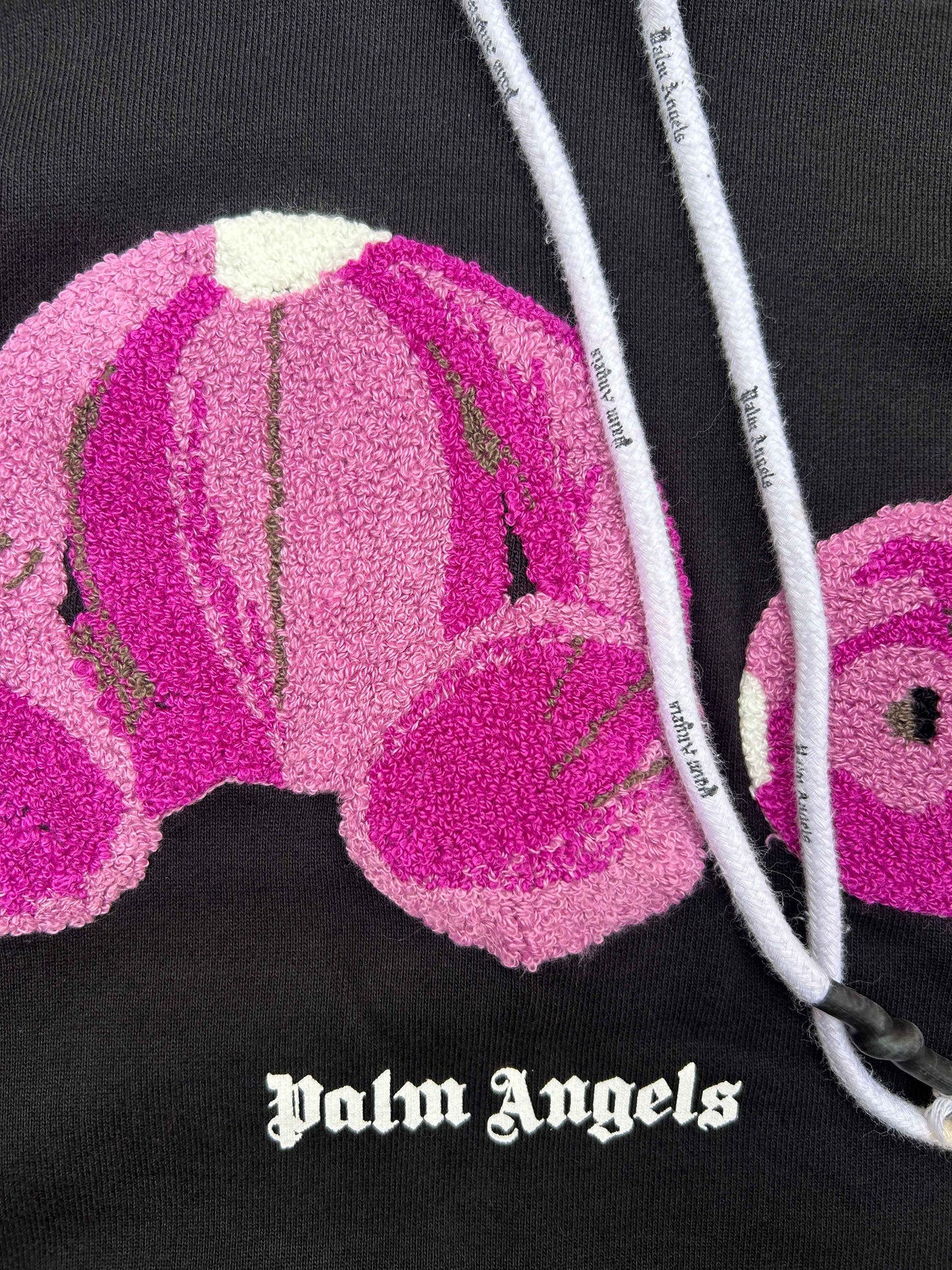 Palm Angels bear logo hoodie
