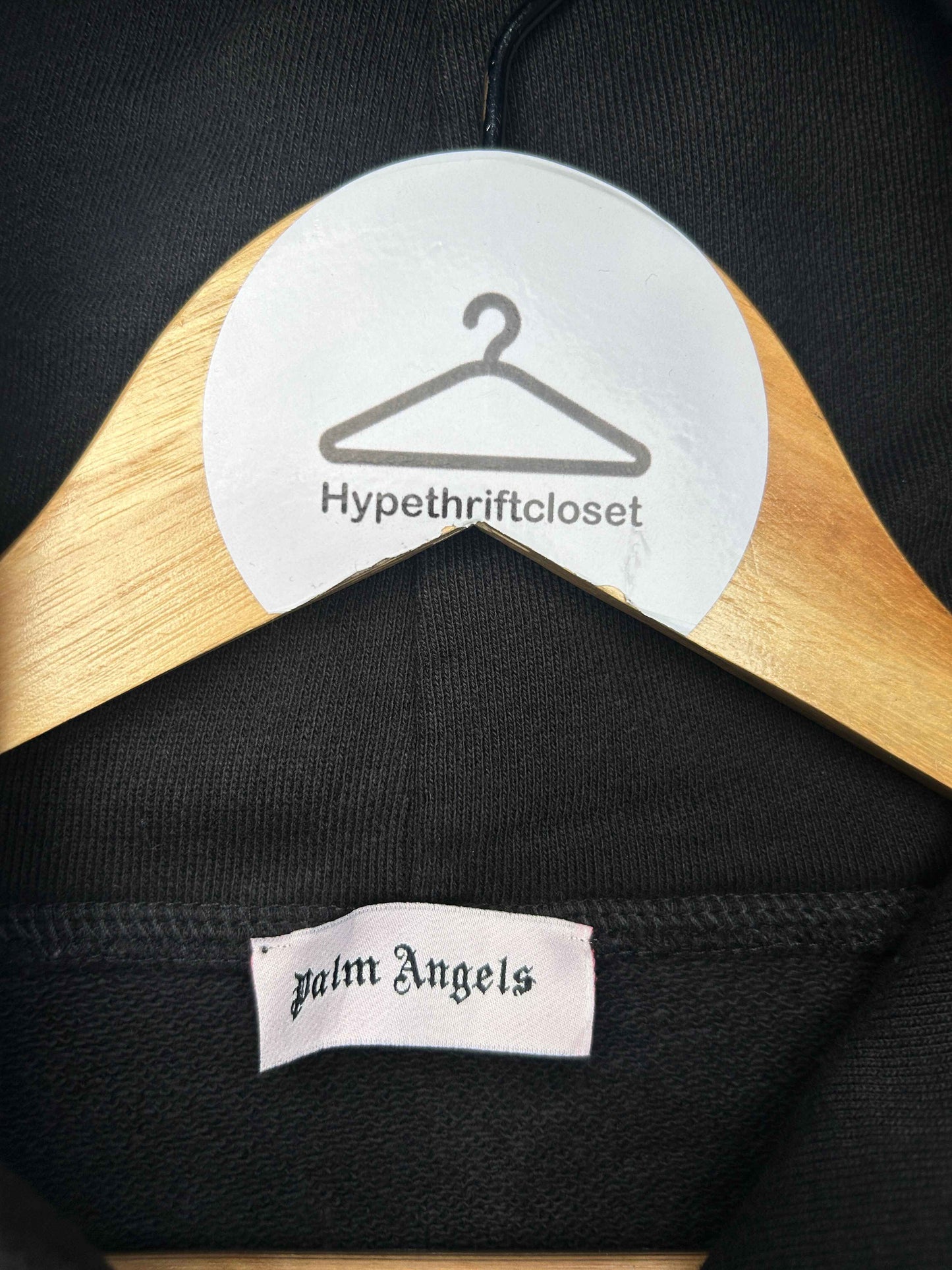 Palm Angels bear logo hoodie