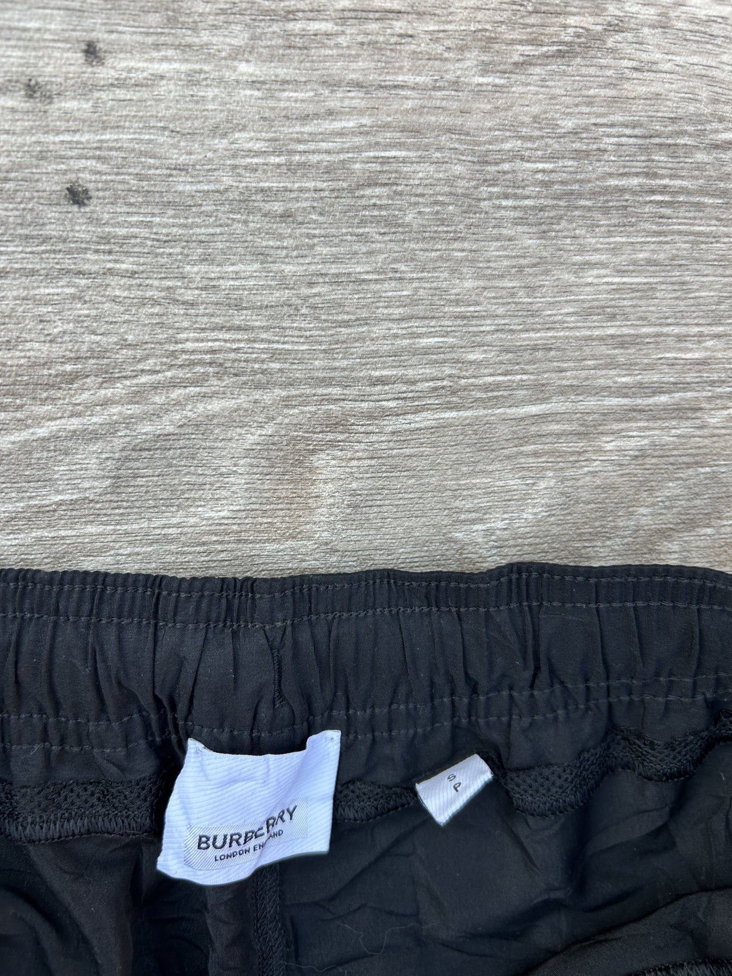 Burberry logo print shorts