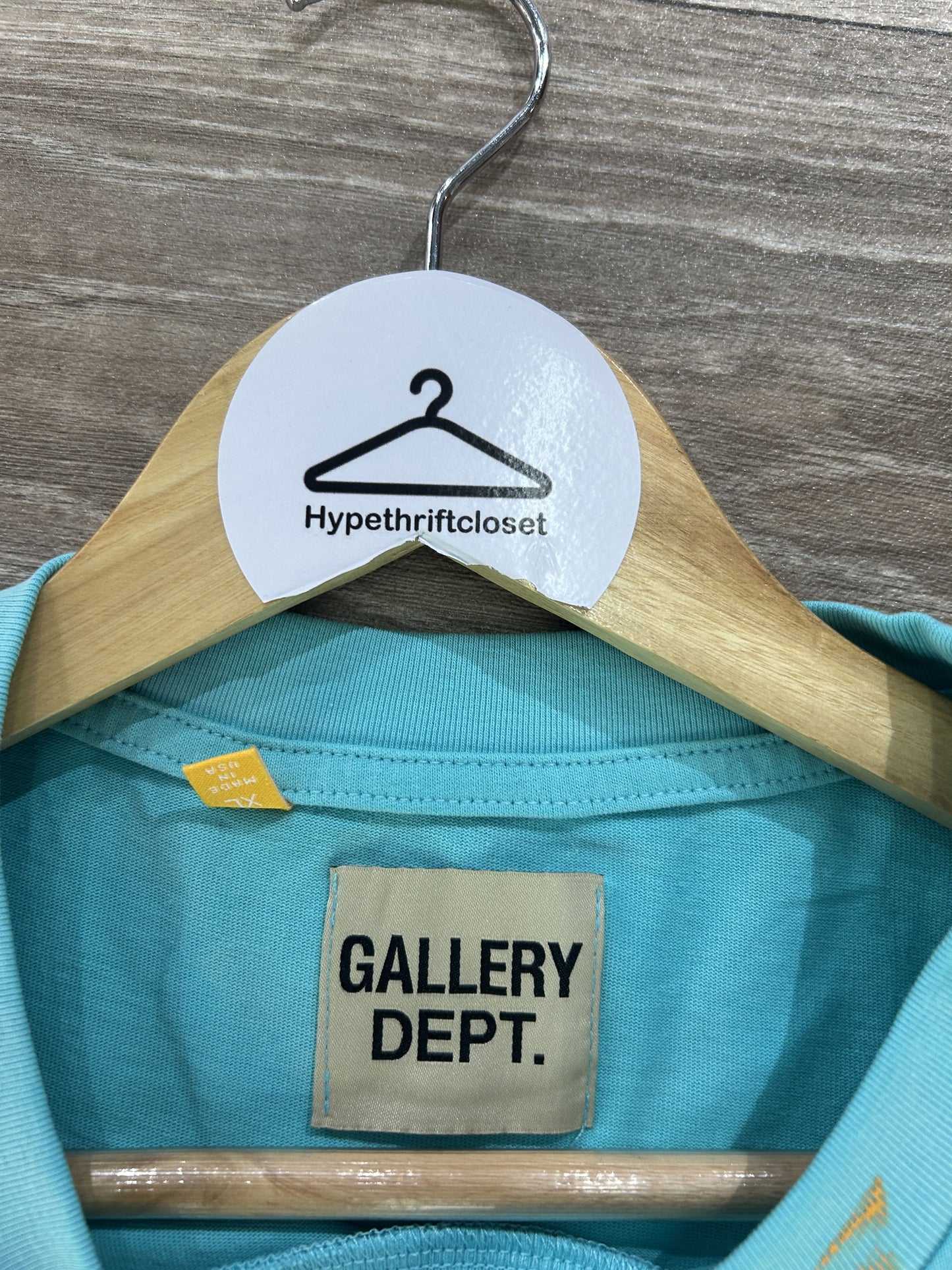 Gallery Dept logo print tshirt