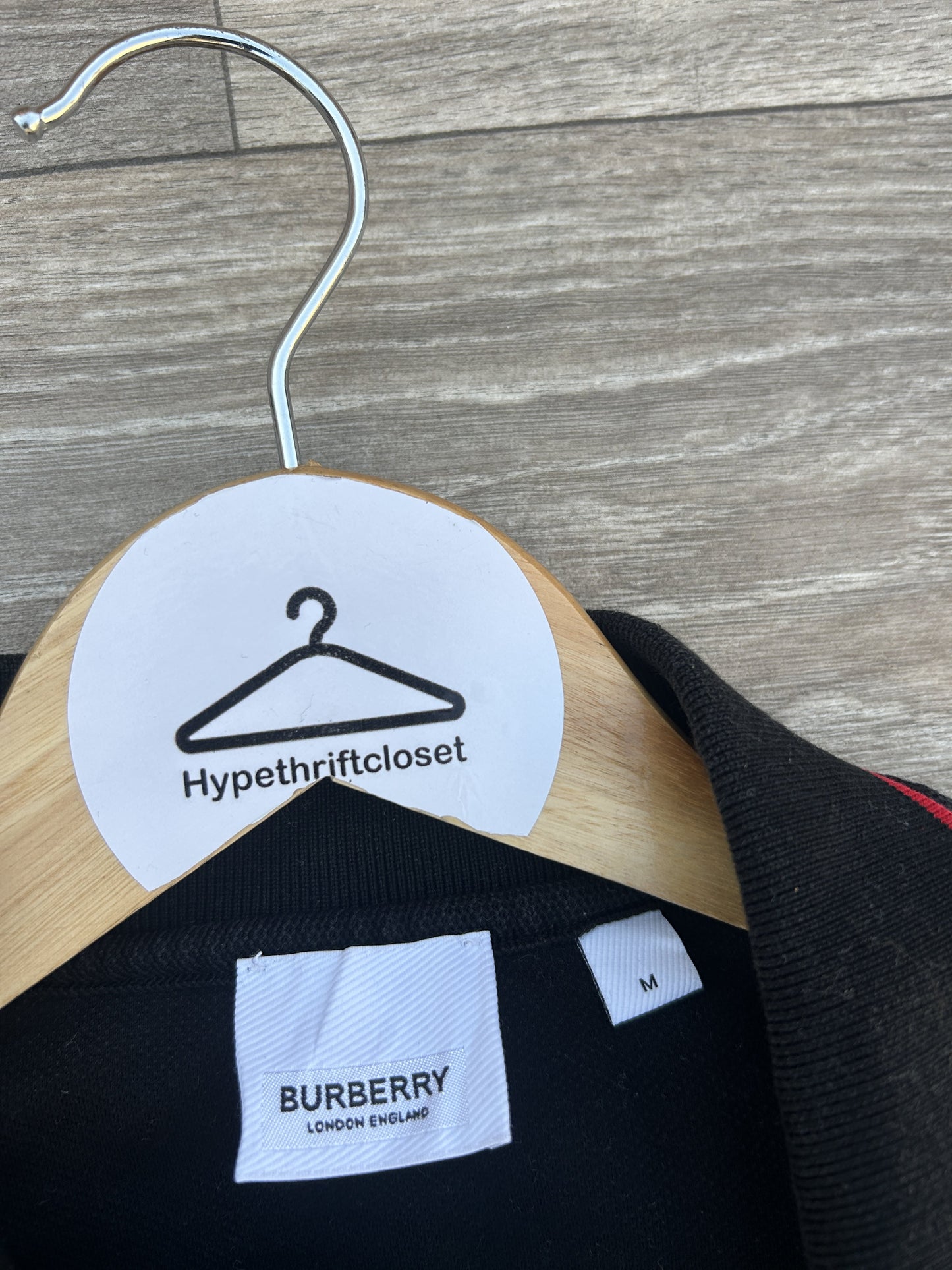 Burberry TB logo collar tshirt