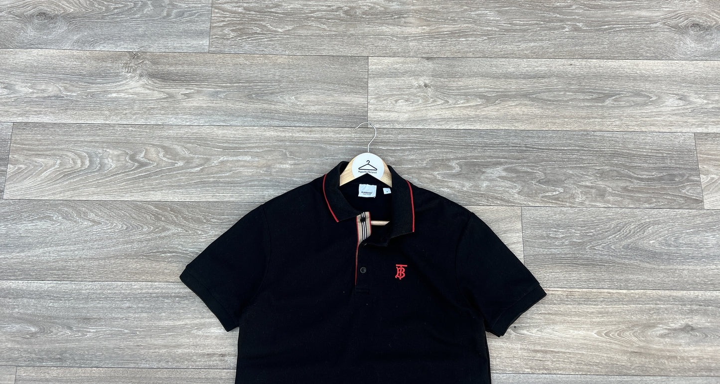 Burberry TB logo collar tshirt