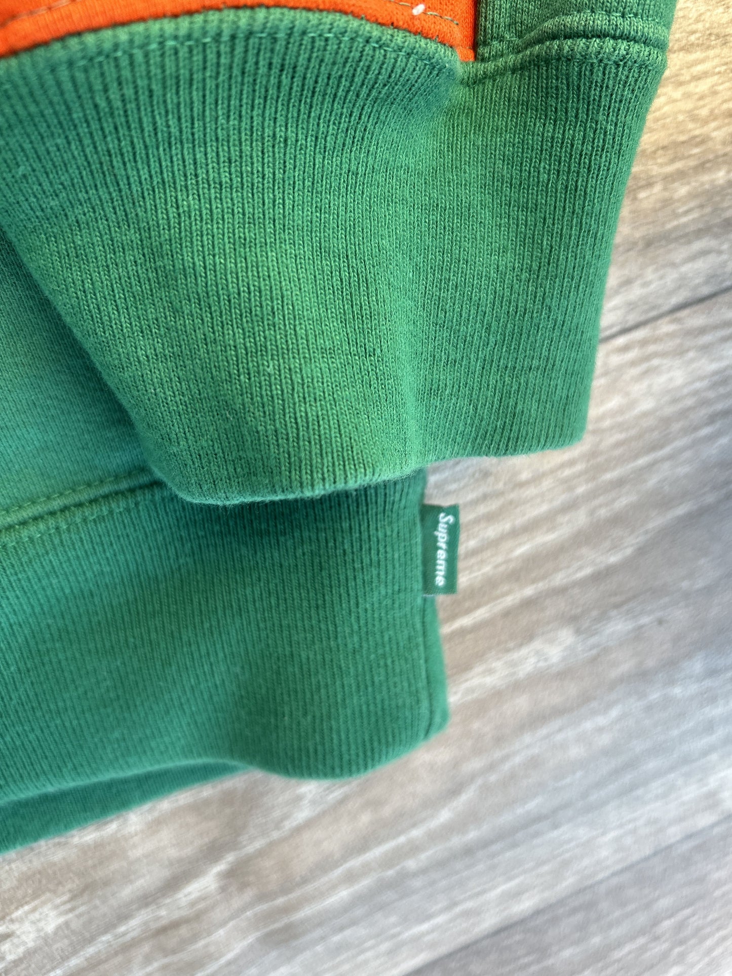 Supreme sideline logo print hoodie