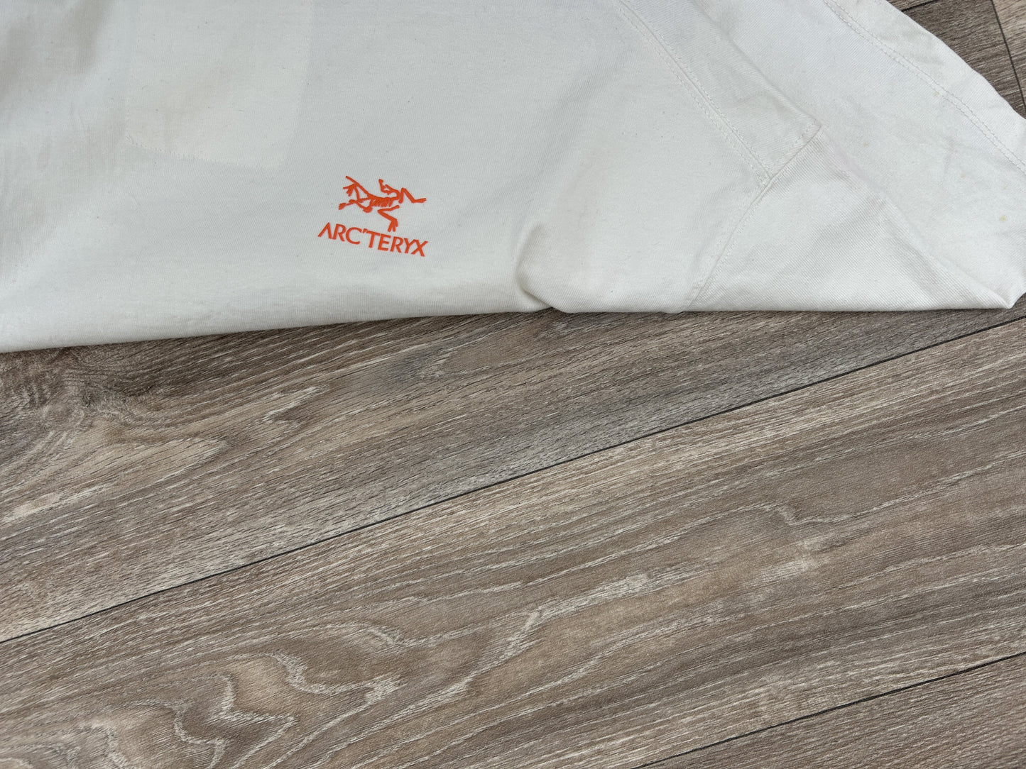 Jil Sander x Arc'teryx reflective logo print tshirt