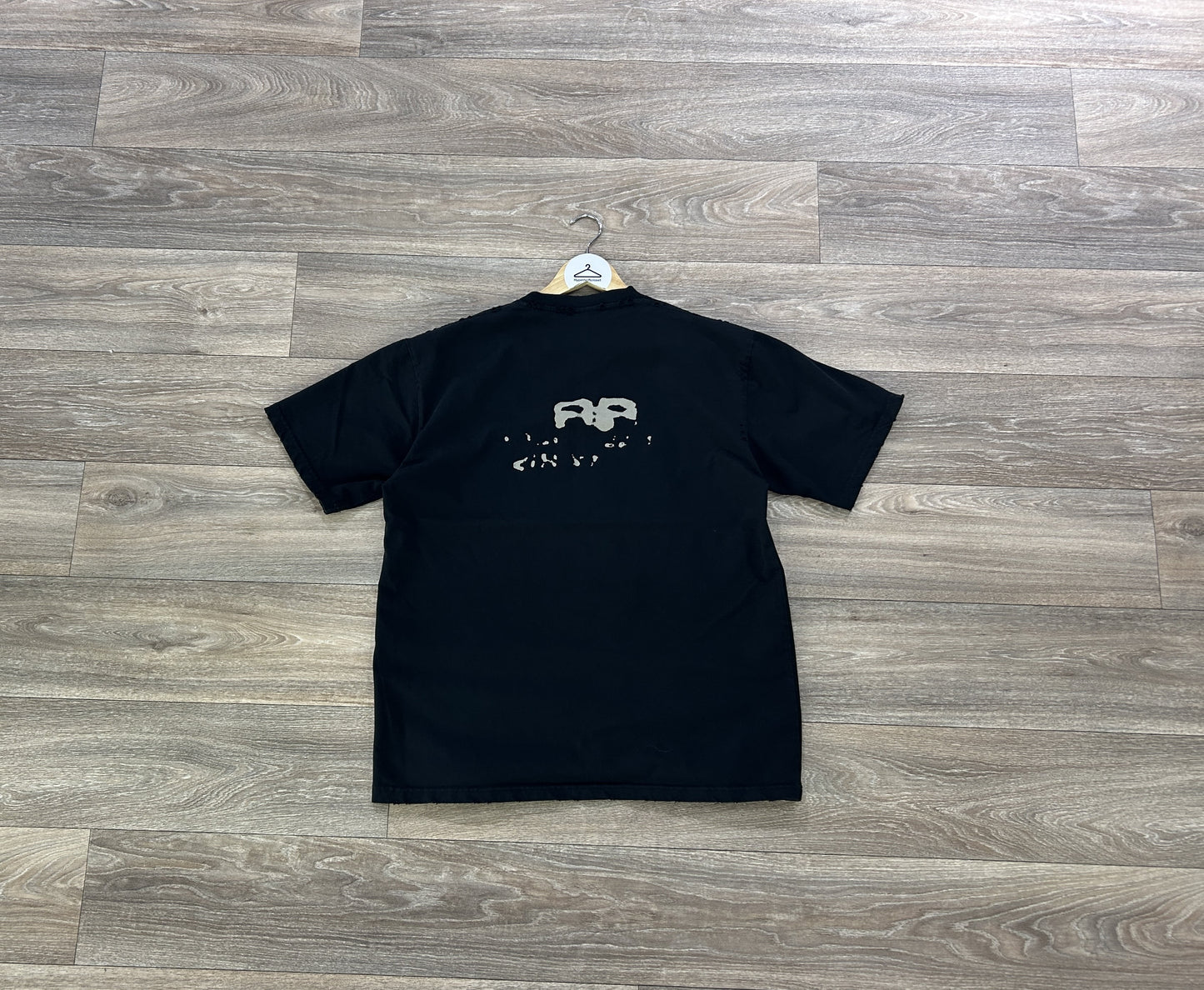 Balenciaga logo print tshirt