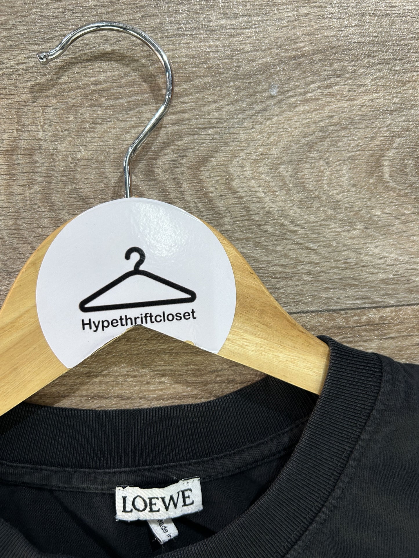 Loewe embroidered logo tshirt