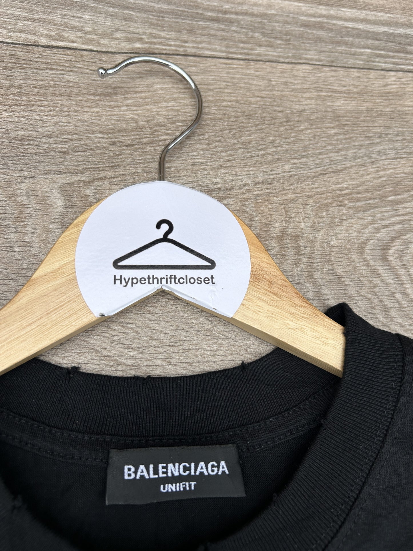 Balenciaga alien head logo print tshirt