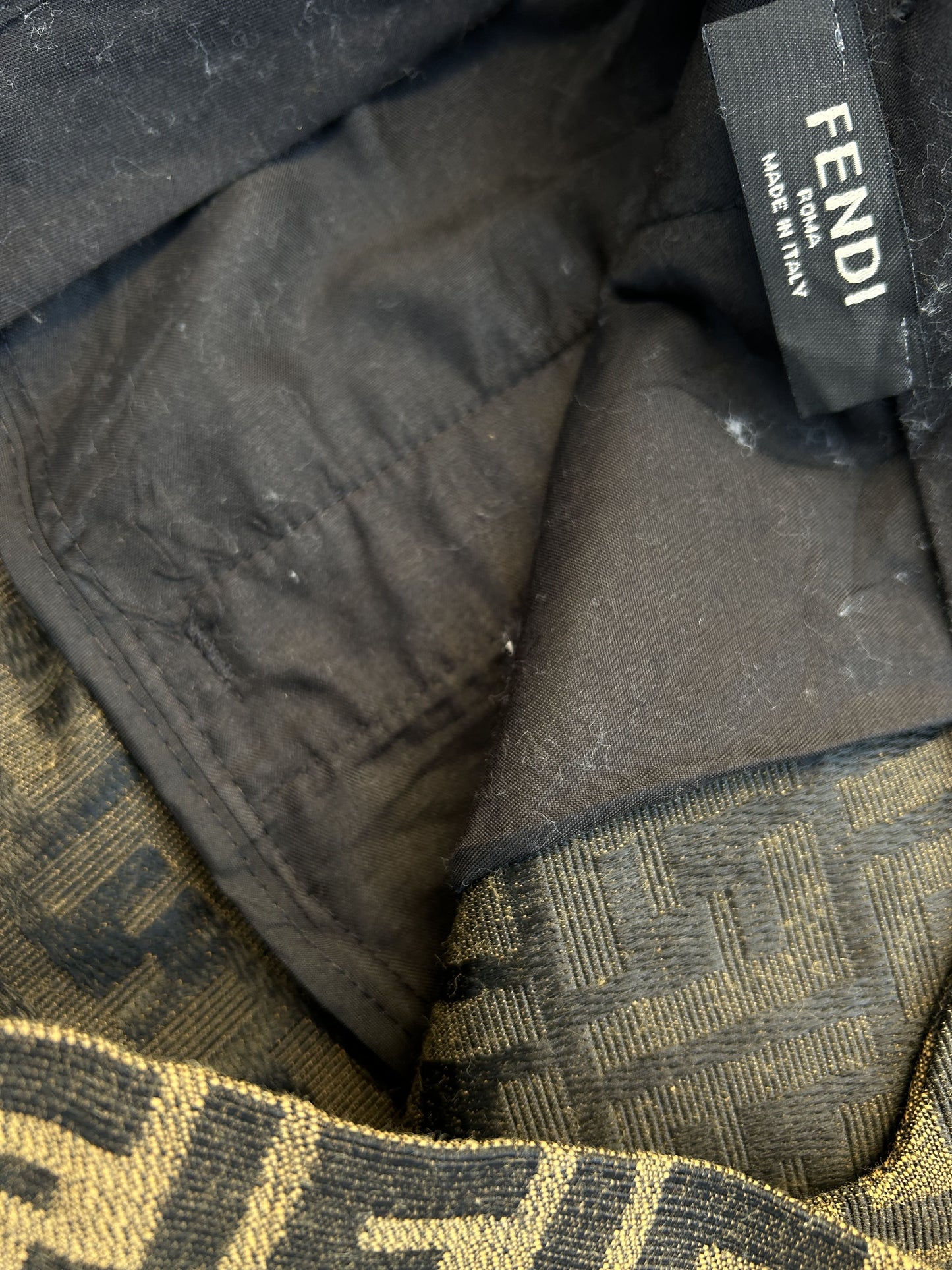 Fendi monogram logo shorts