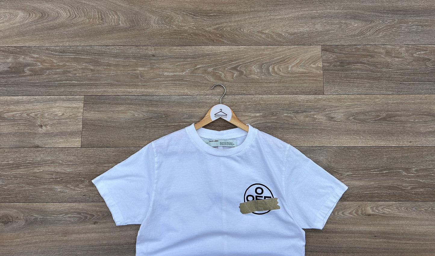 Off-White arrows logo print tshirt