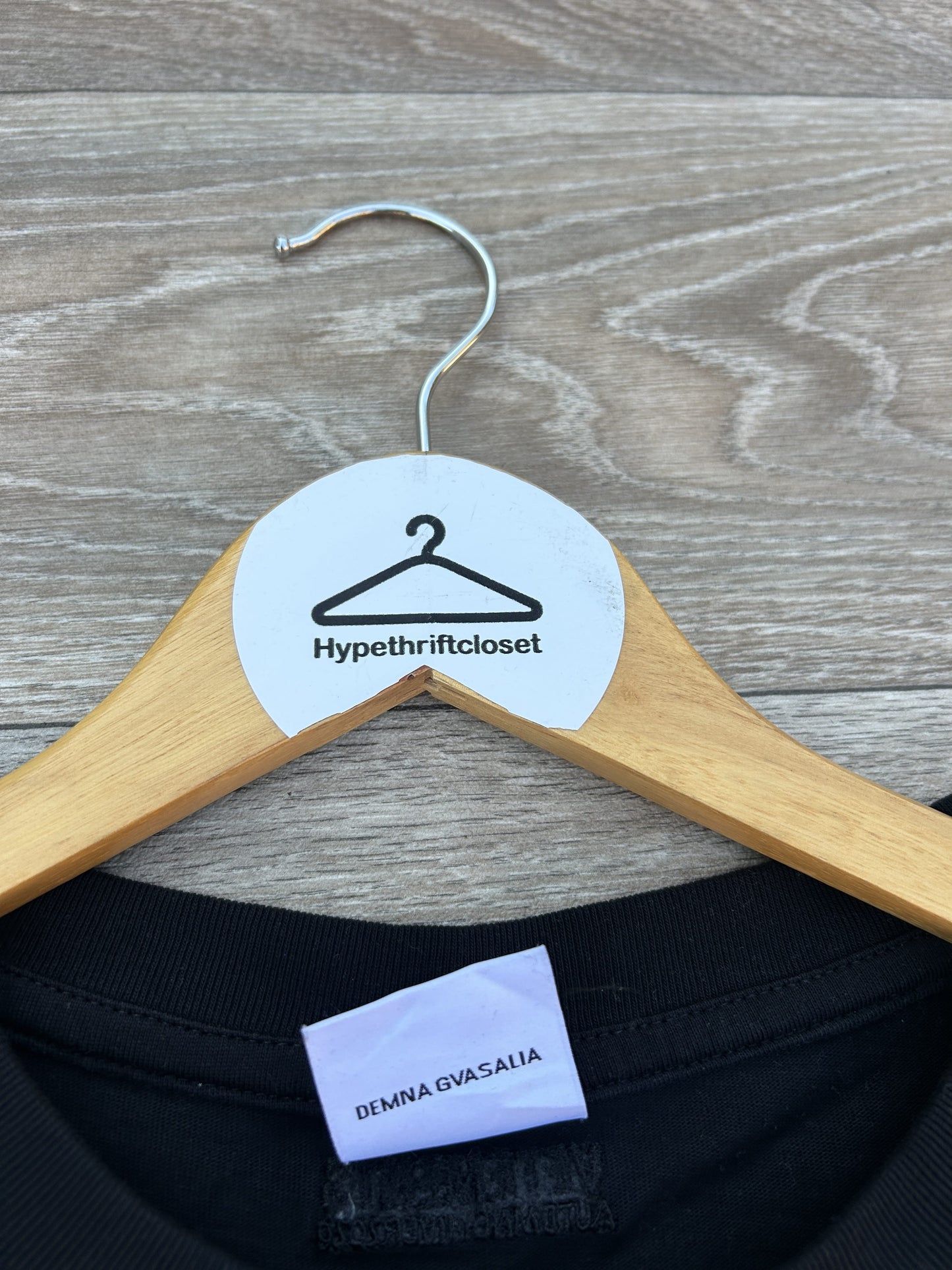 Vetements "I Love Paris Hilton" logo tshirt