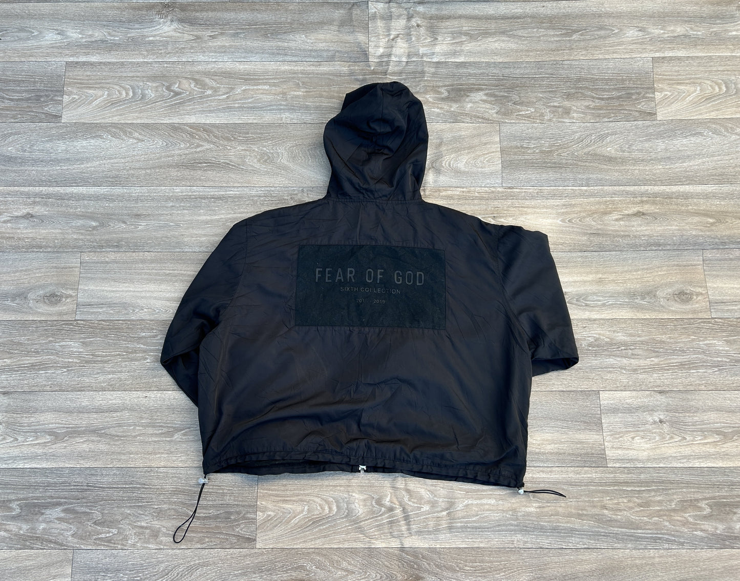 Fear Of God Logo nylon jacket