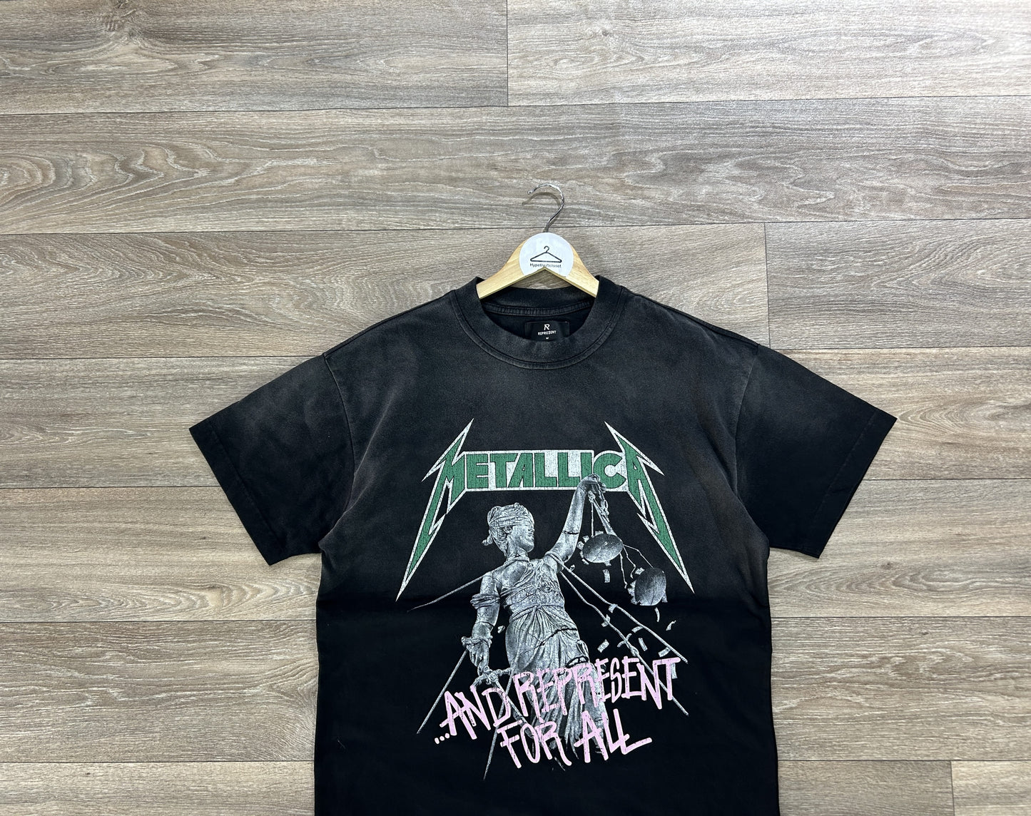 Represent x Metallica graphic tshirt