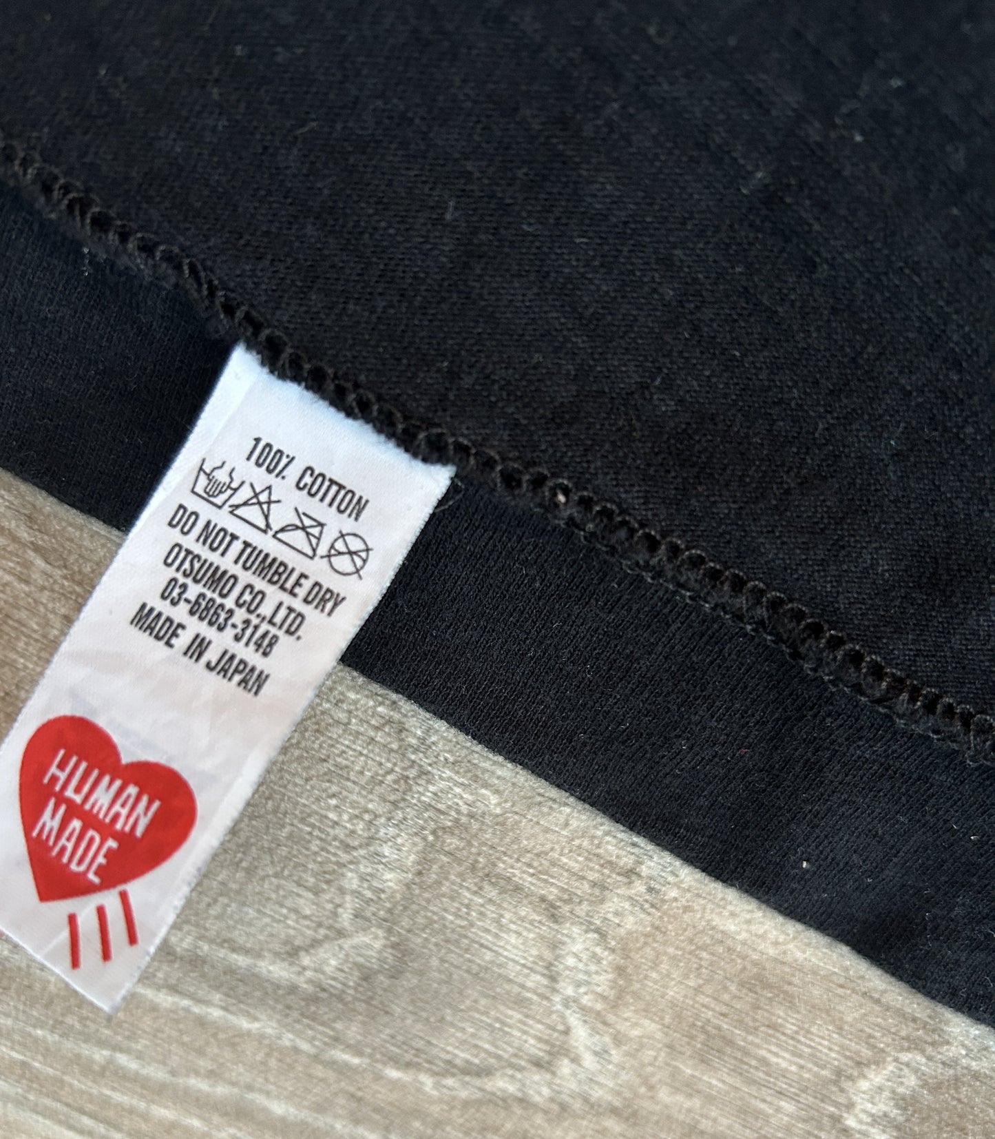 Human Made logo print tshirt