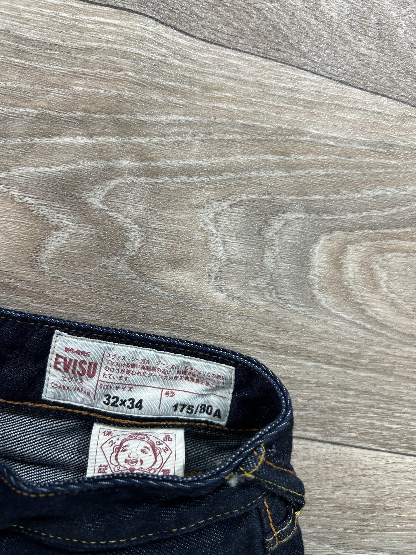 Evisu daicock logo jeans
