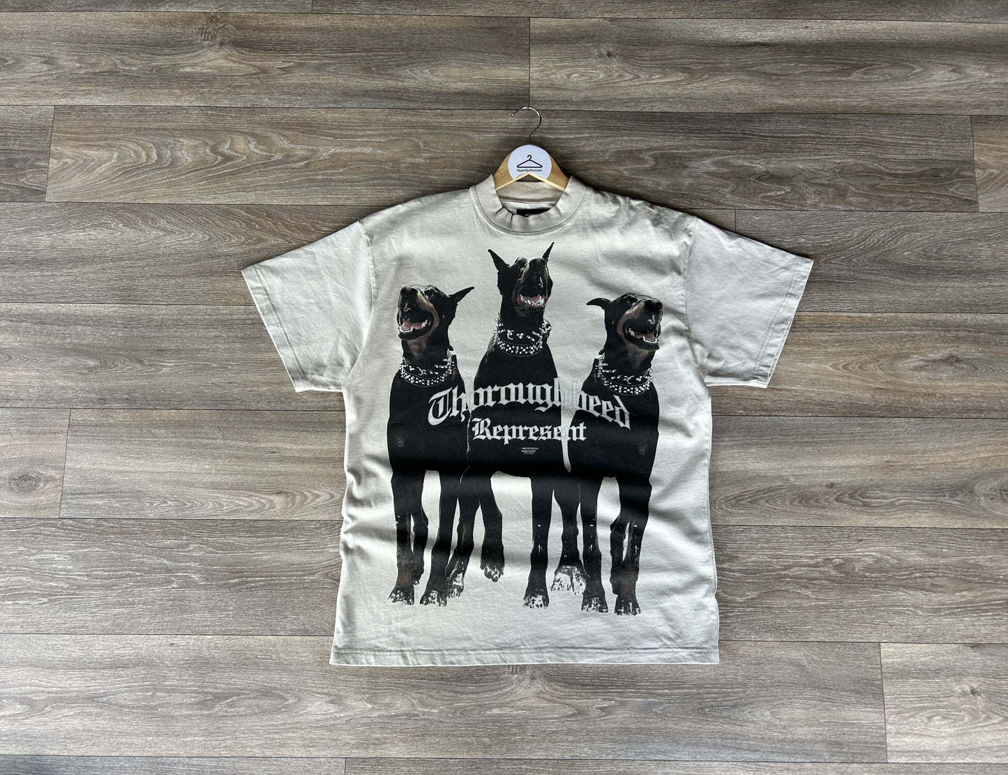 Represent thoroughbred logo print tshirt
