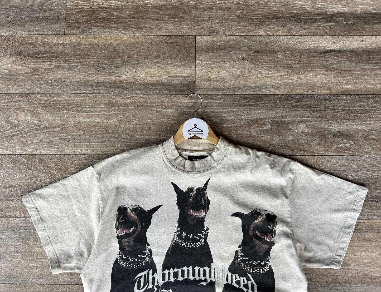 Represent thoroughbred logo print tshirt