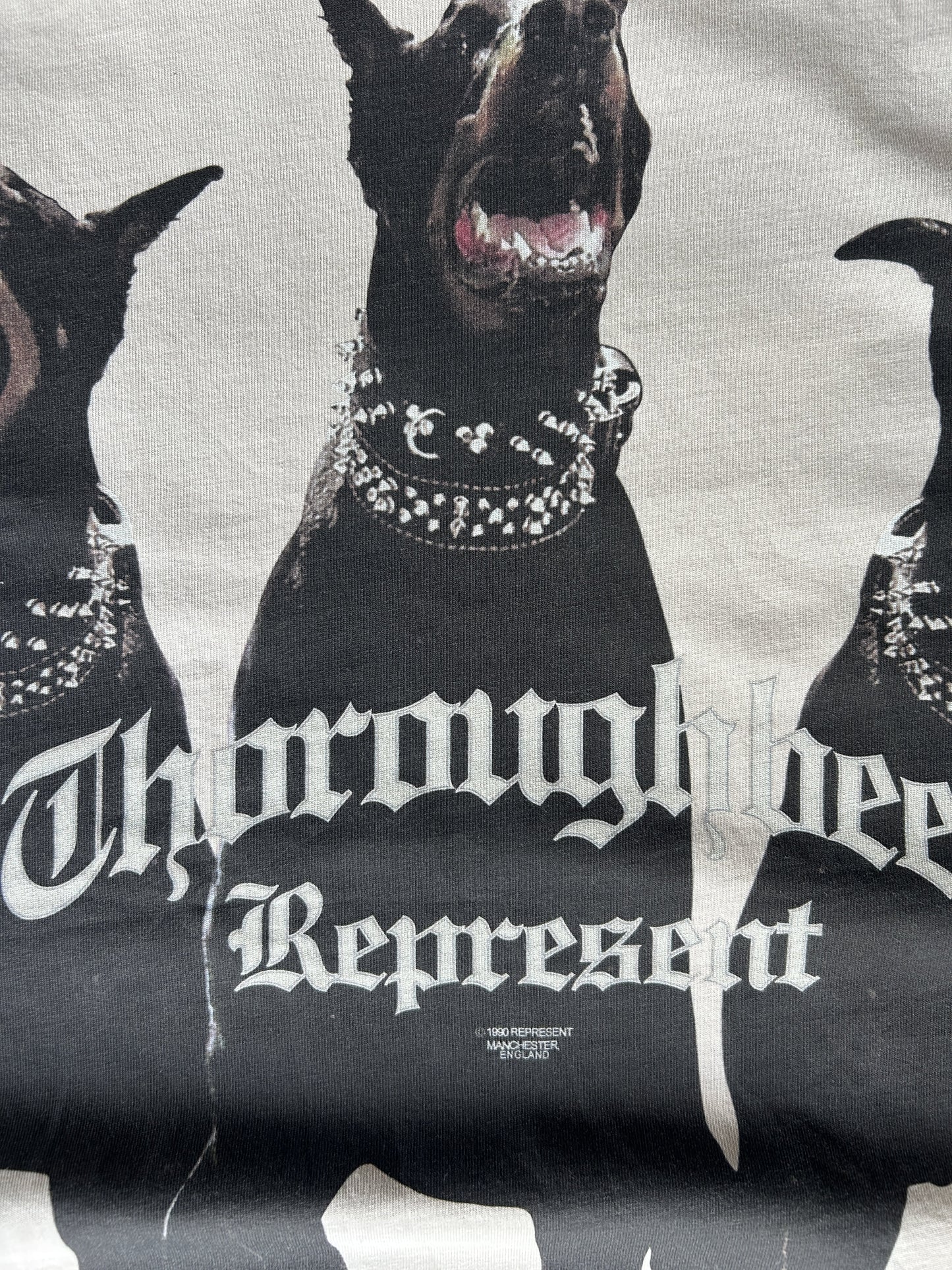 Represent thoroughbred logo print tshirt