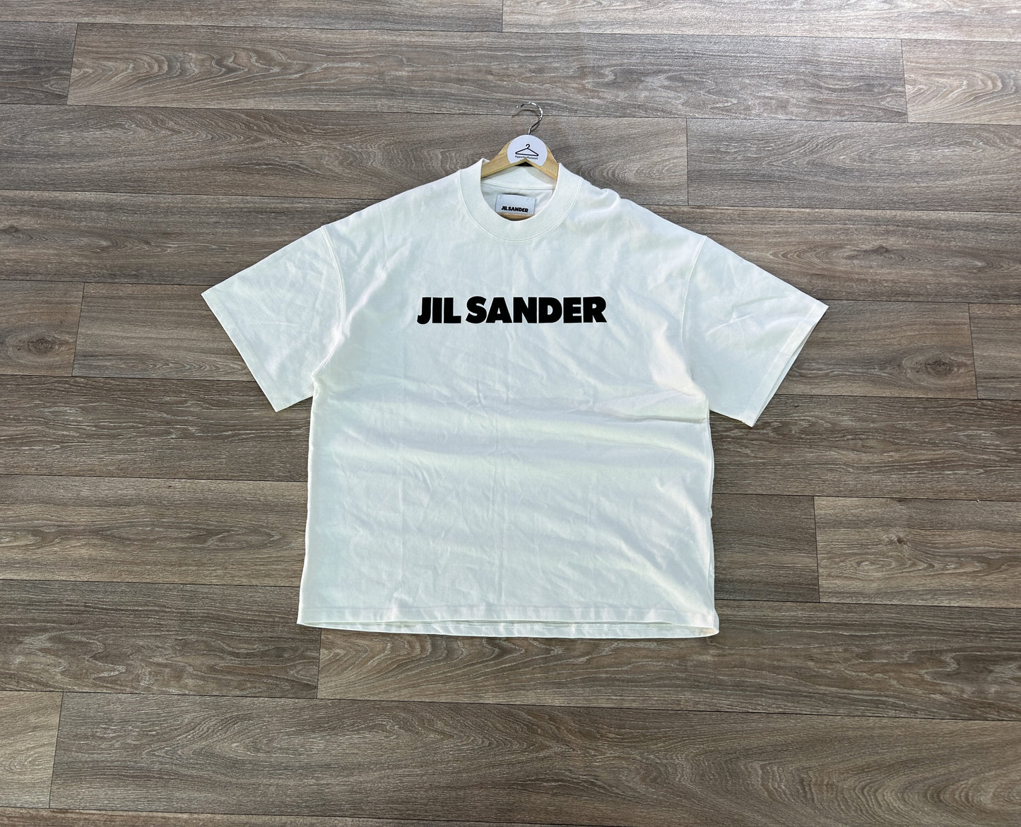 Jil Sander logo print tshirt
