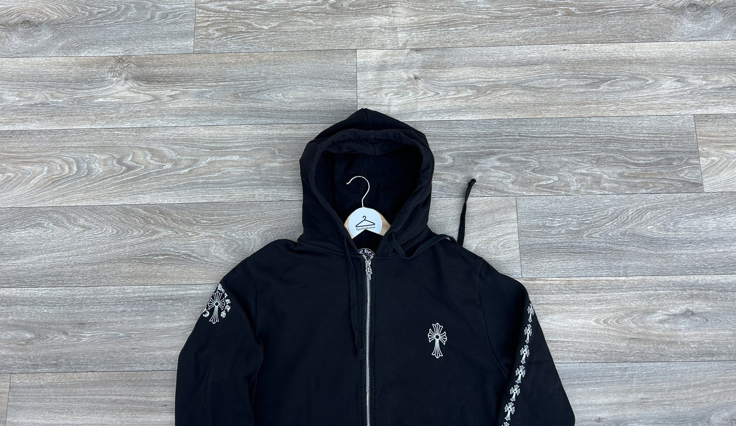 Chrome Hearts Zip up logo hoodie