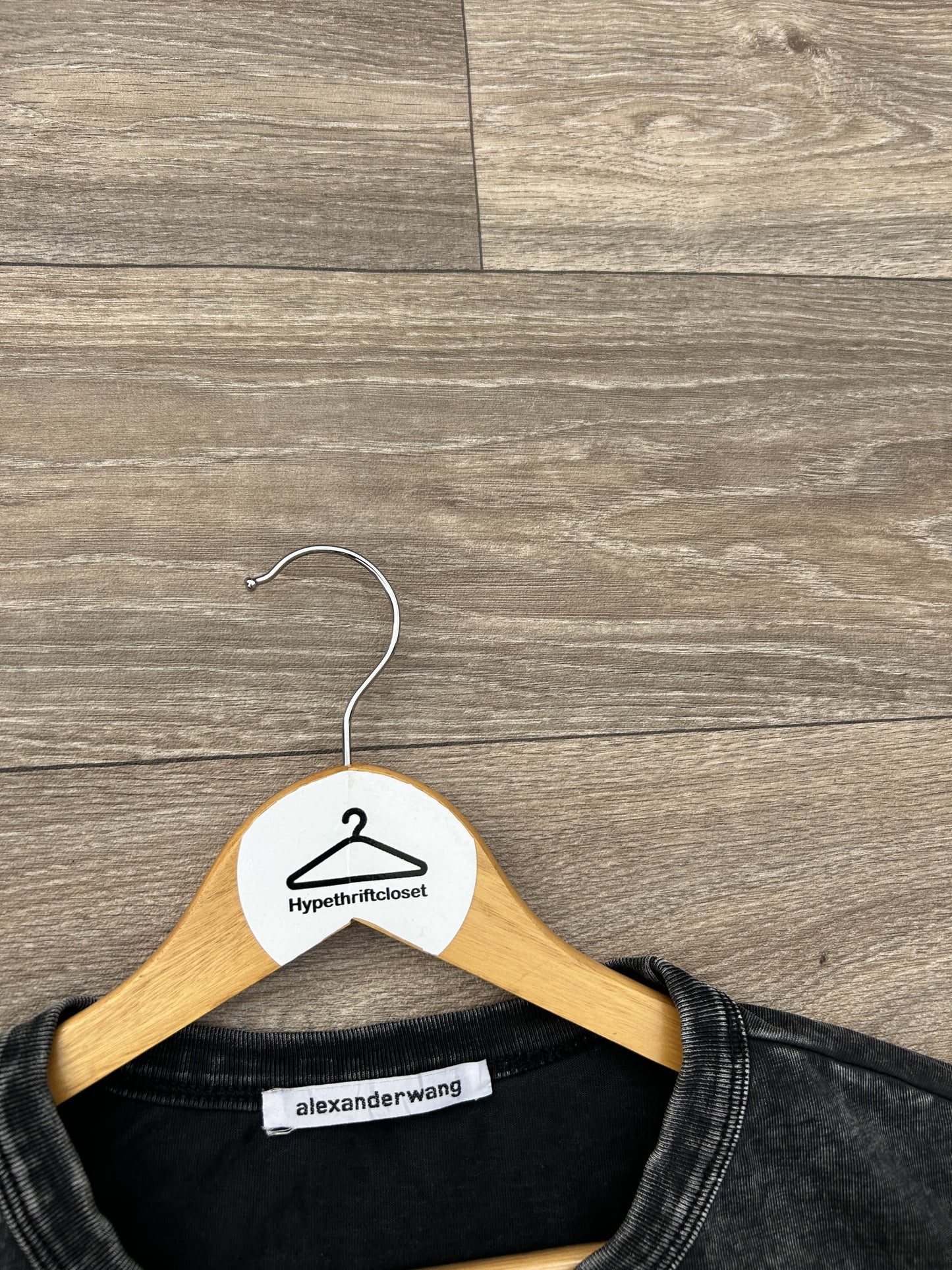 Alexander Wang logo print tshirt