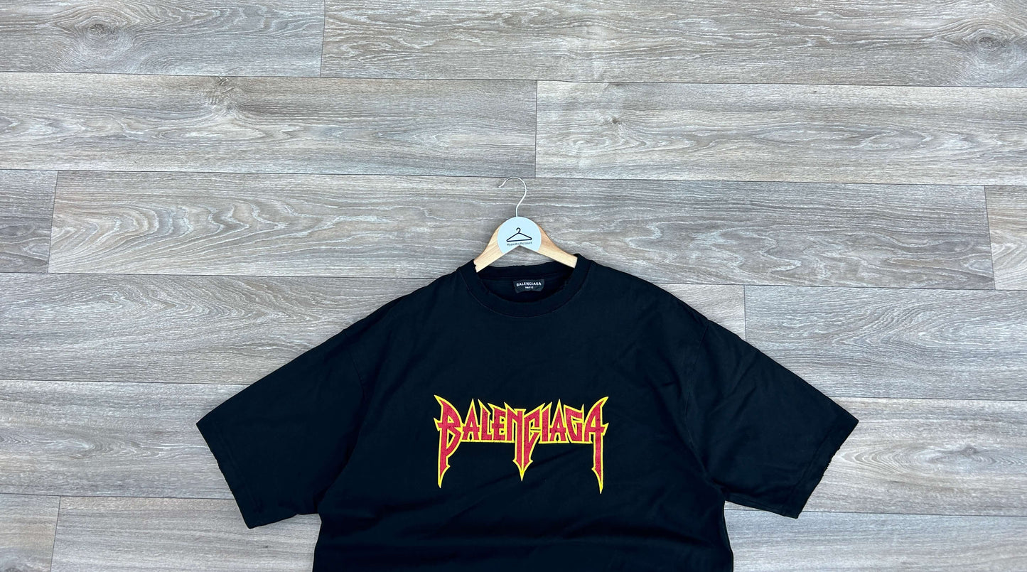 Balenciaga logo print tshirt