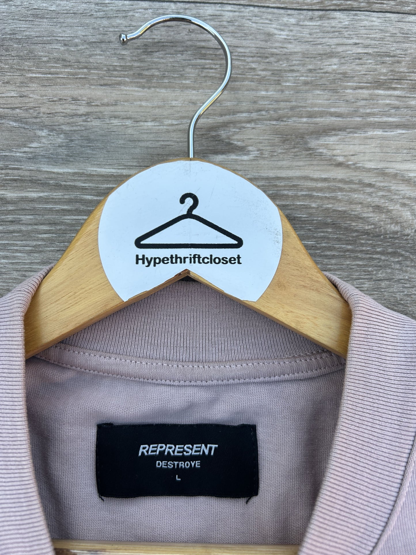 Represent logo print tshirt