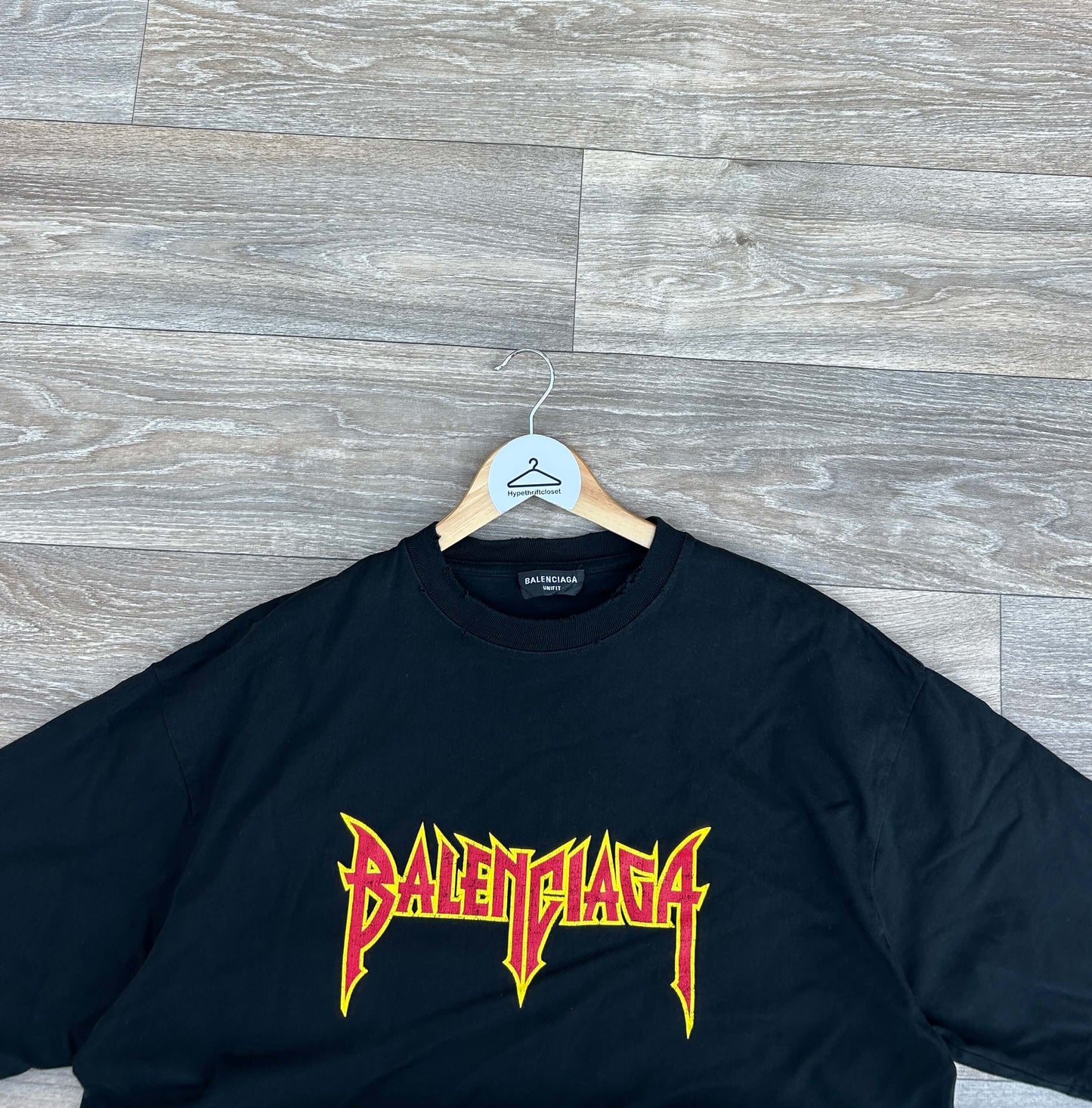 Balenciaga logo print tshirt
