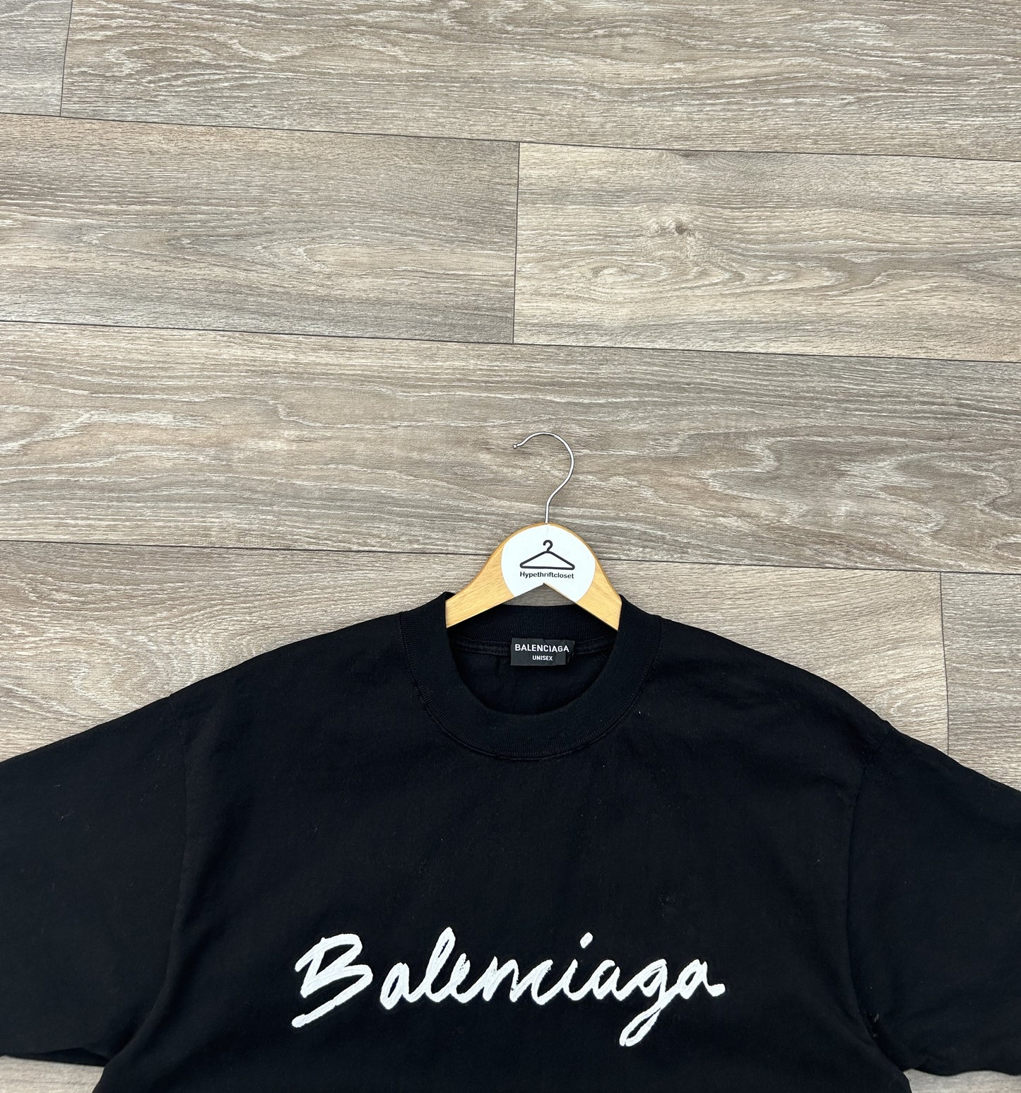 Balenciaga logo print tshirt