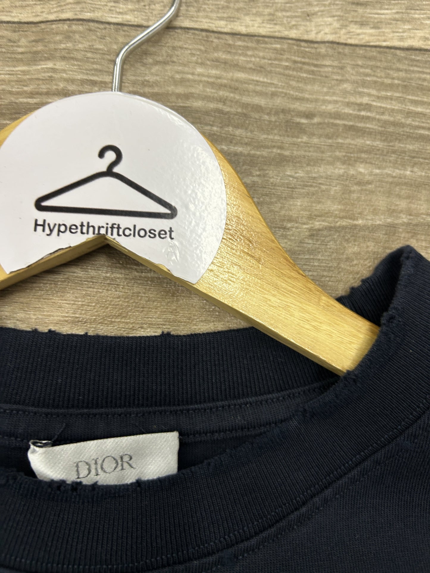 Dior "for my real friends" logo tshirt