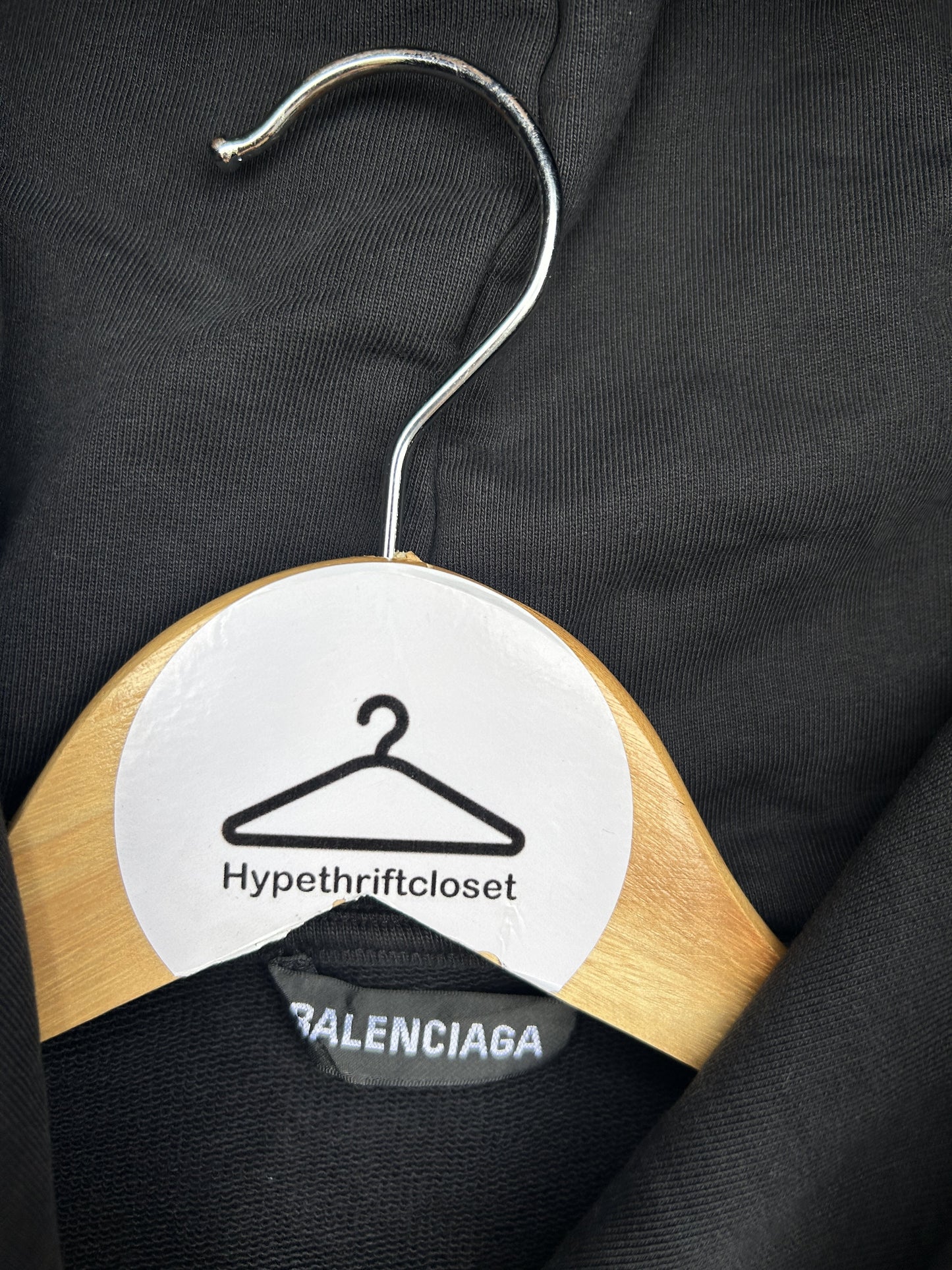 Balenciaga X-Rated logo print hoodie