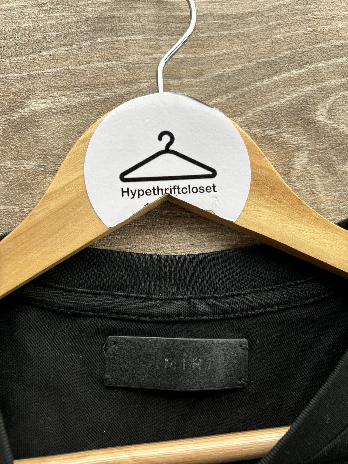 Amiri logo print tshirt