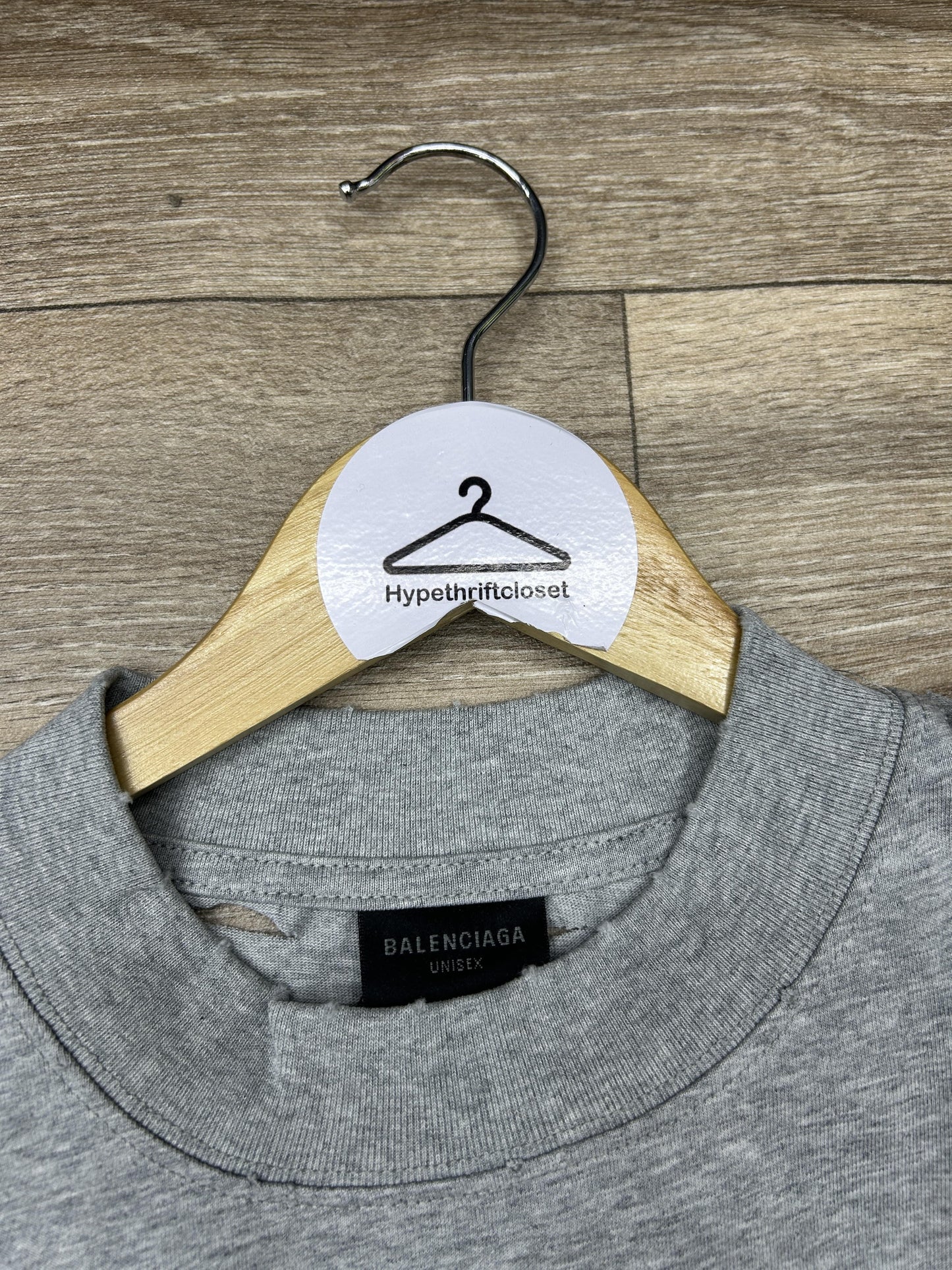 Balenciaga planet earth logo tshirt