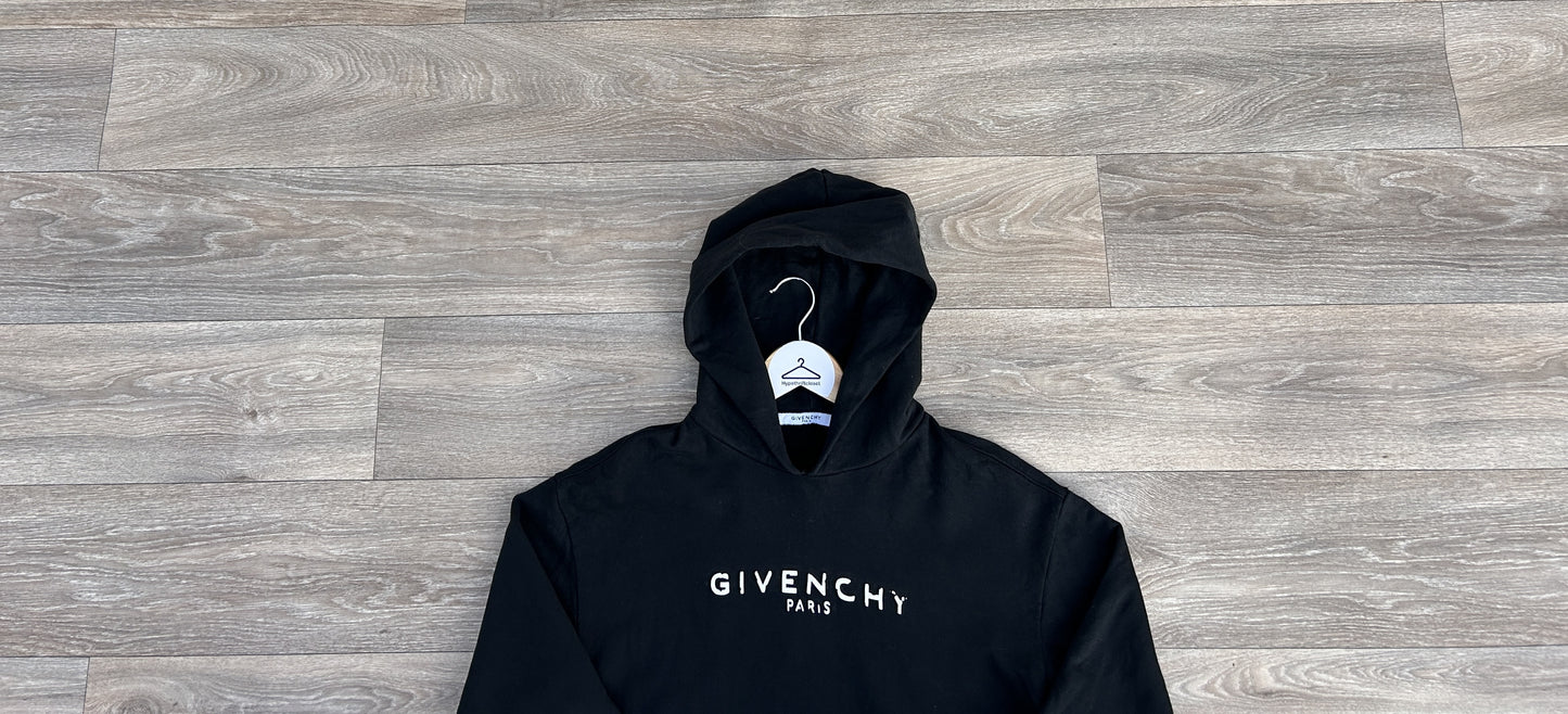 Givenchy logo print hoodie