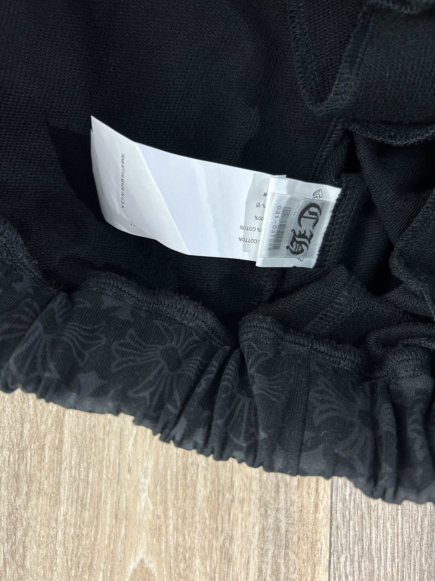 Chrome Hearts logo print joggers