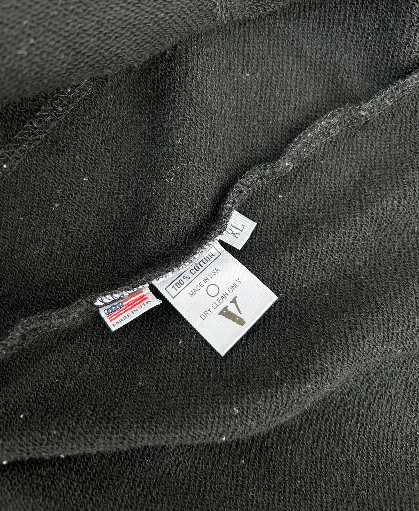 Vlone x Palm Angel logo print hoodie