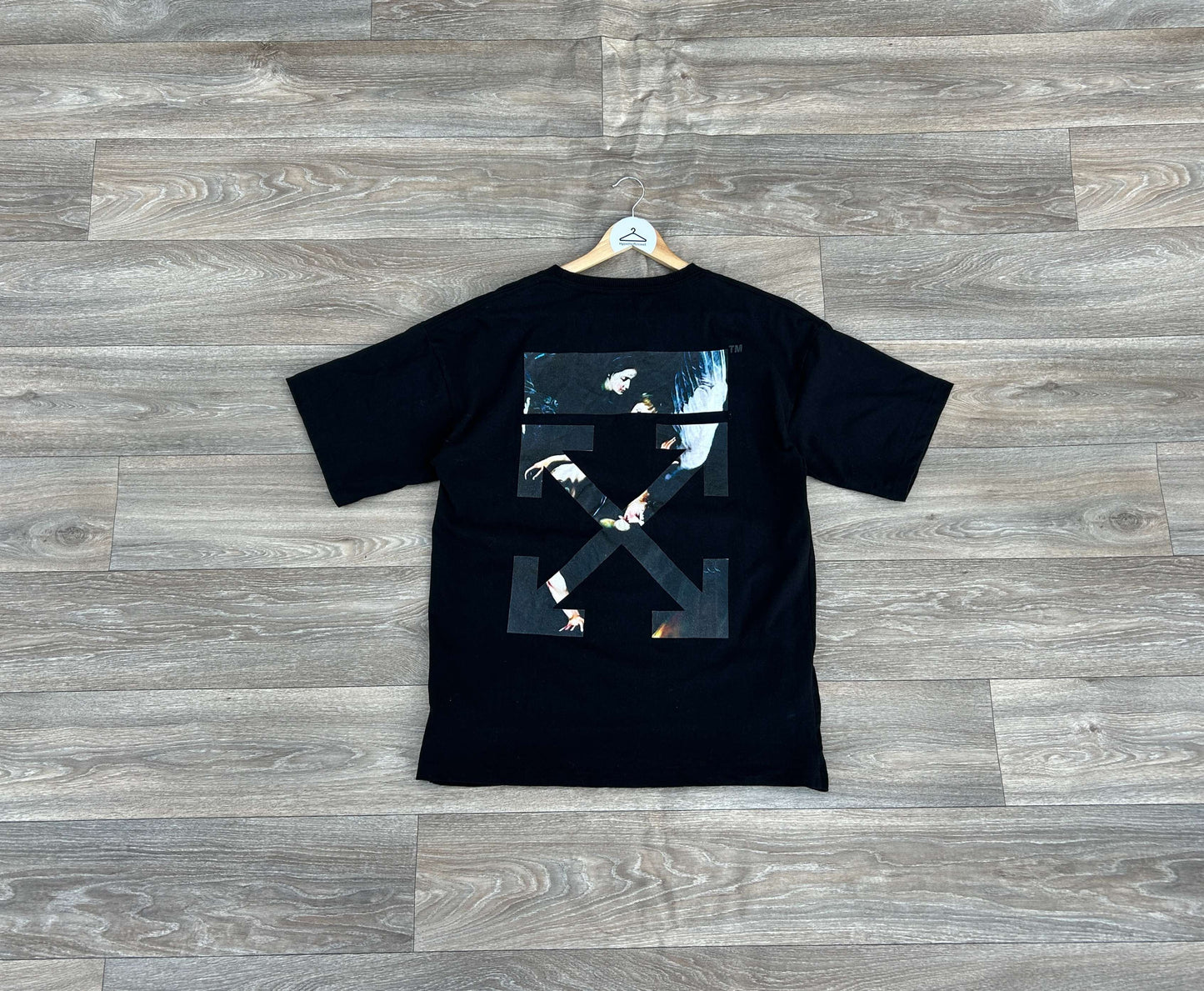 Off-White arrow logo print tshirt