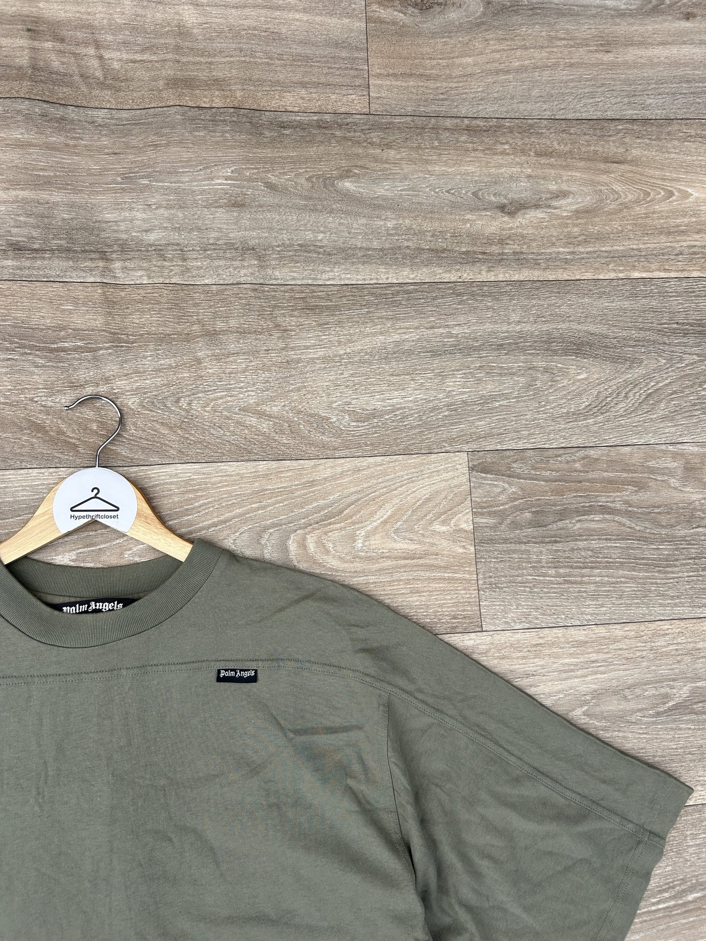 Palm Angels logo print tshirt