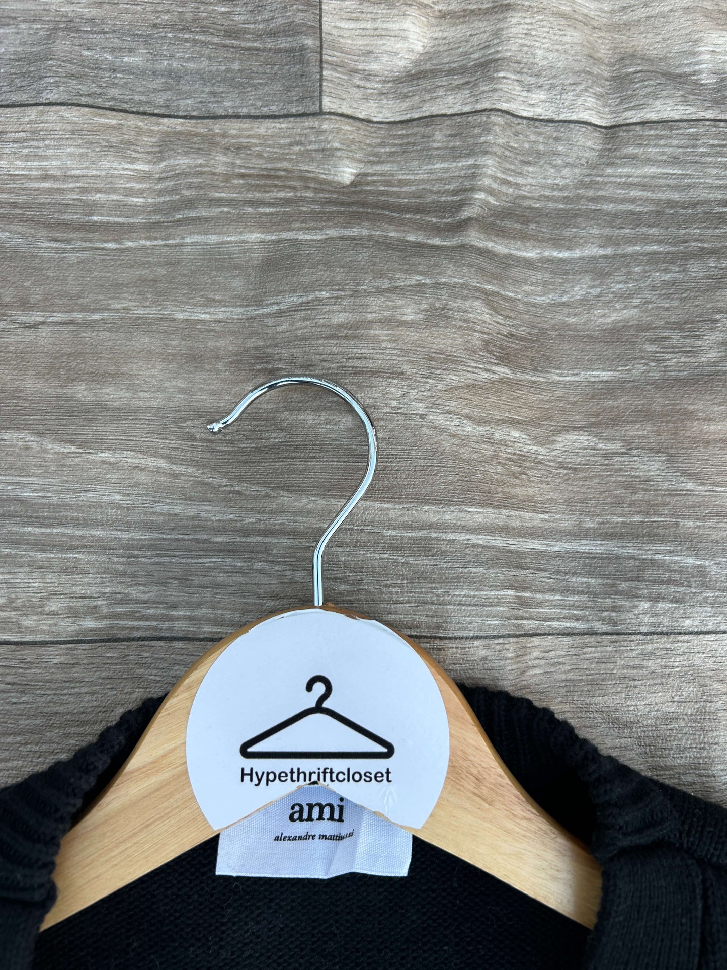 AMI logo cardigan