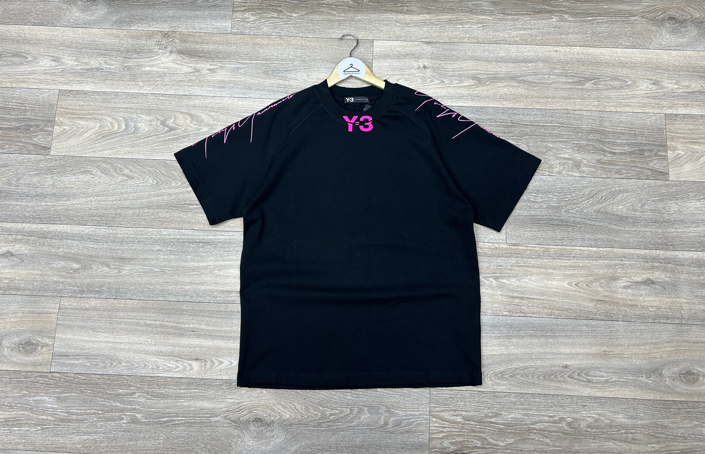 Yohji Yamamoto Y3 logo print tshirt