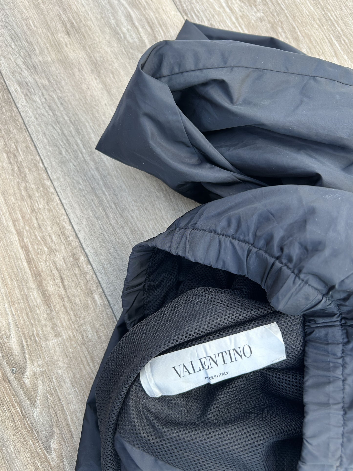 Valentino logo print windbreaker jacket