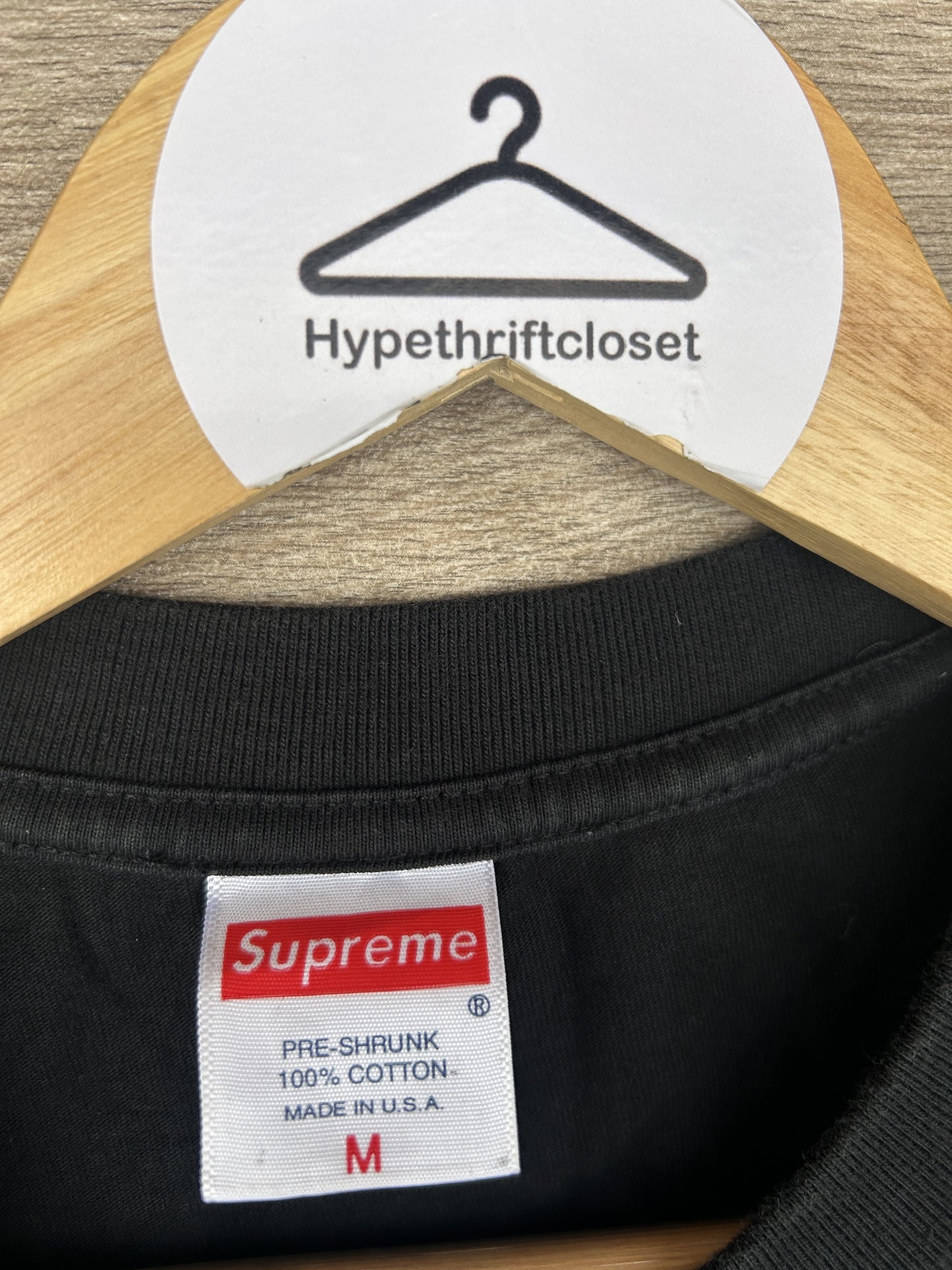 Supreme verify logo print tshirt