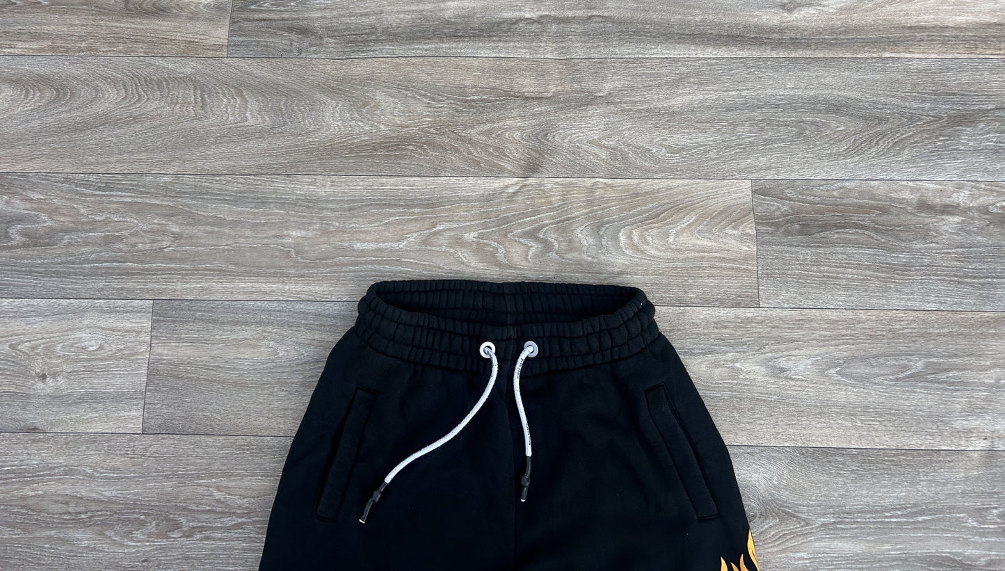 Palm Angels x Smiley Logo print shorts