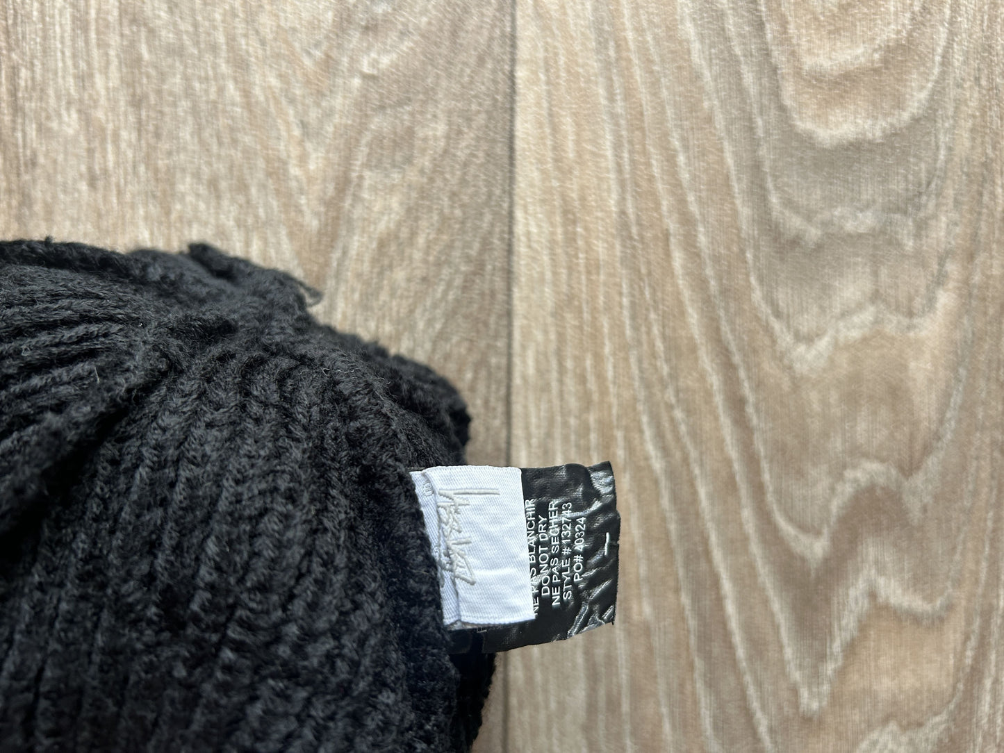 Stussy SS logo beanie