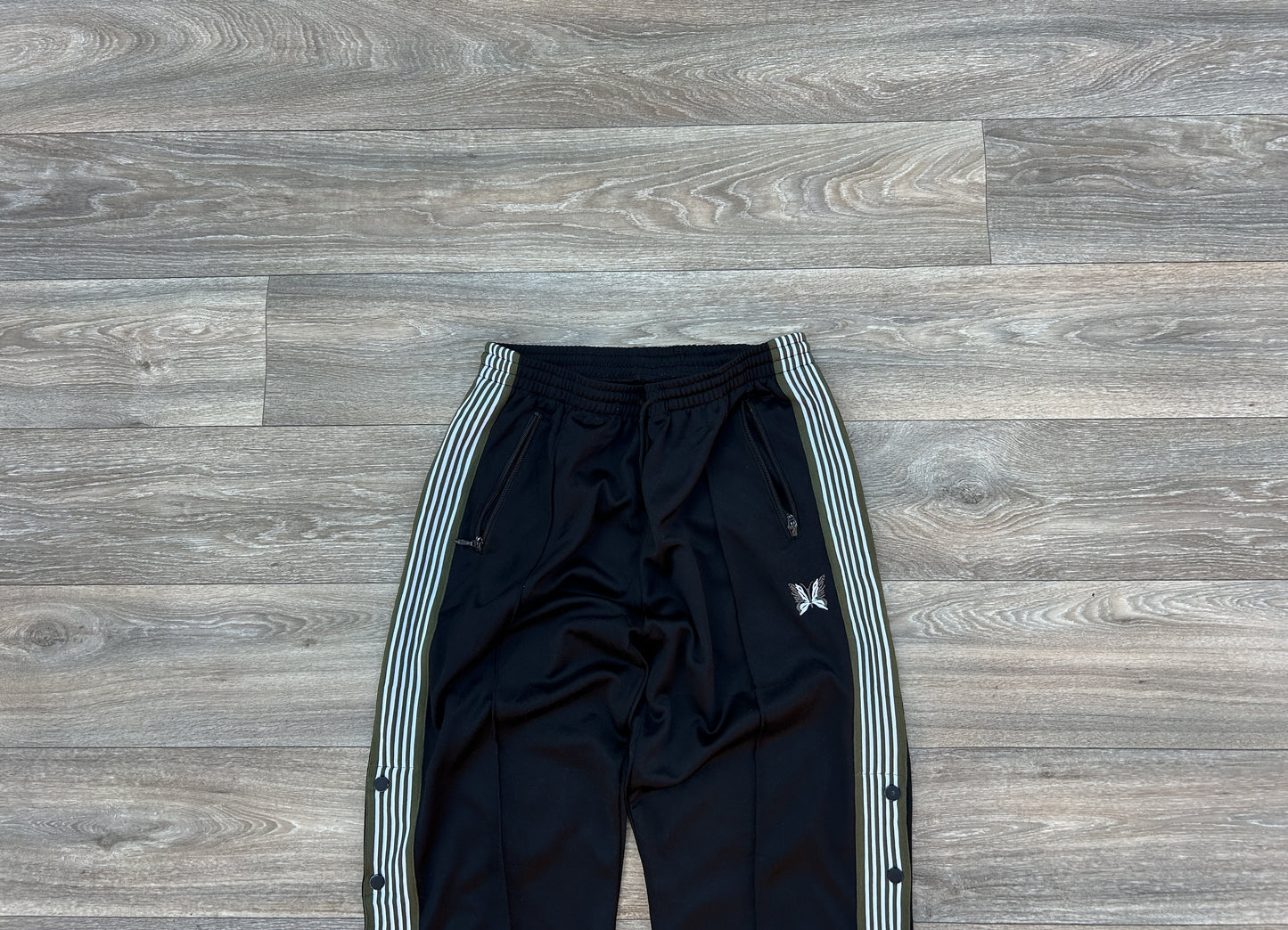 Needles logo track pants