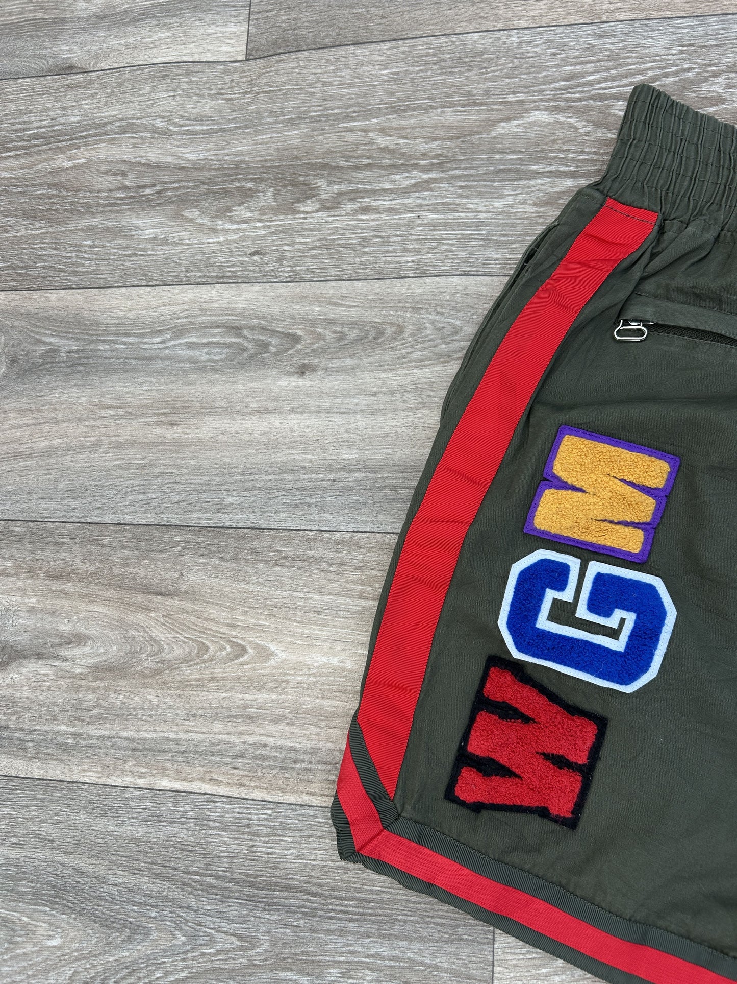 Bape x Readymade logo shorts