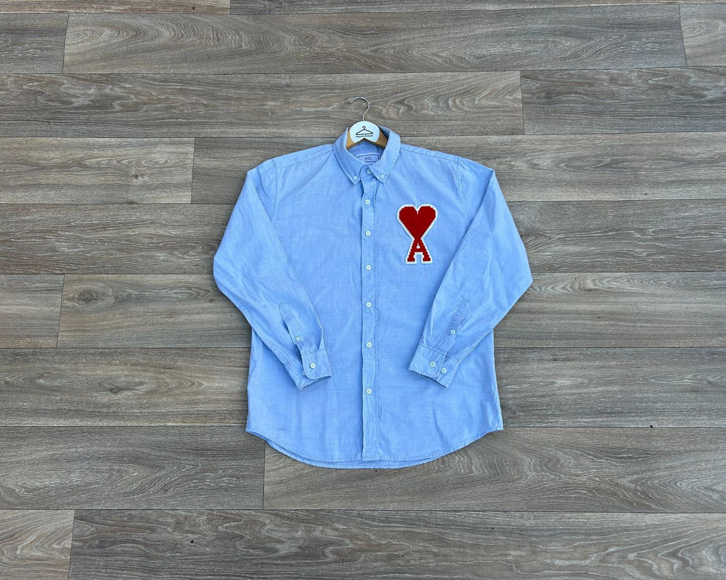 AMI logo button shirt